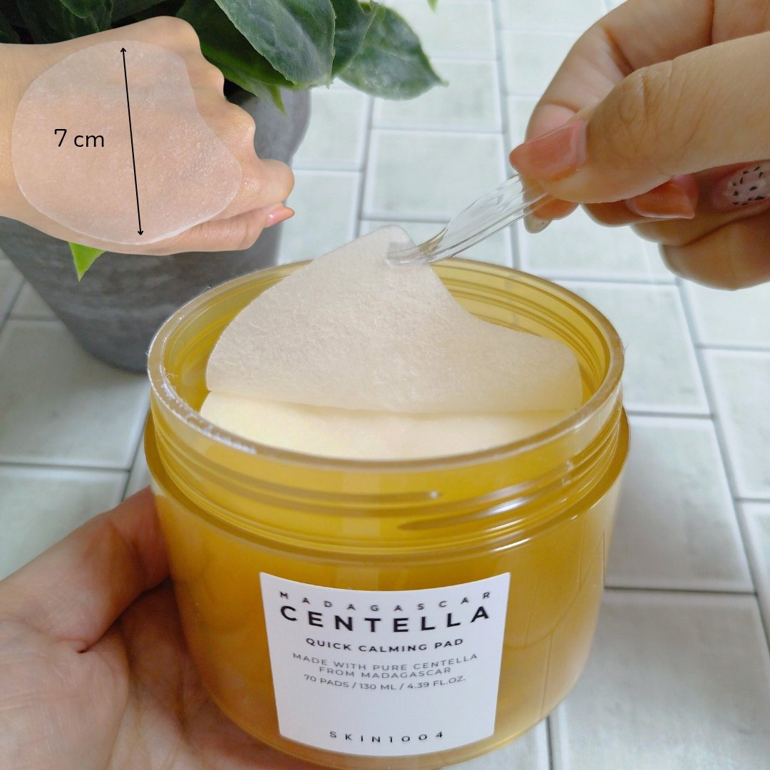 センテラ クイックカーミングパッド/SKIN1004/トナーパッドを使ったクチコミ（2枚目）