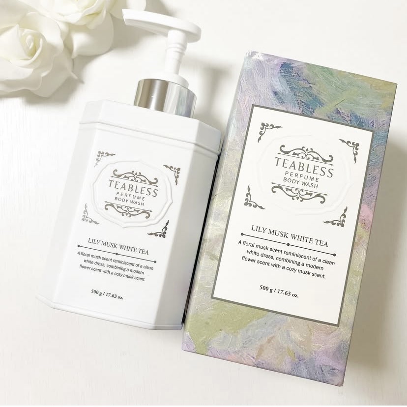 パフュームボディウォッシュ リリームスクホワイトティー/TEABLESS/ボディソープを使ったクチコミ（1枚目）