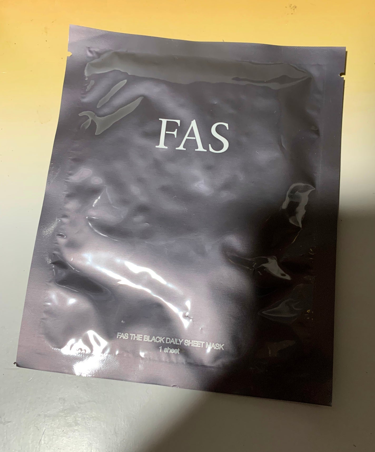 FAS ザ ブラック デイリー シートマスク/FAS/シートマスク・パックを使ったクチコミ(1枚目)