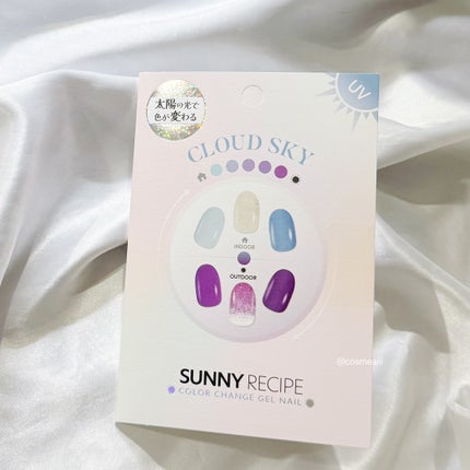 SUNNY RECIPE COLOR CHANGE GEL NAIL/SUNNY RECIPE/ネイルシールを使ったクチコミ(2枚目)