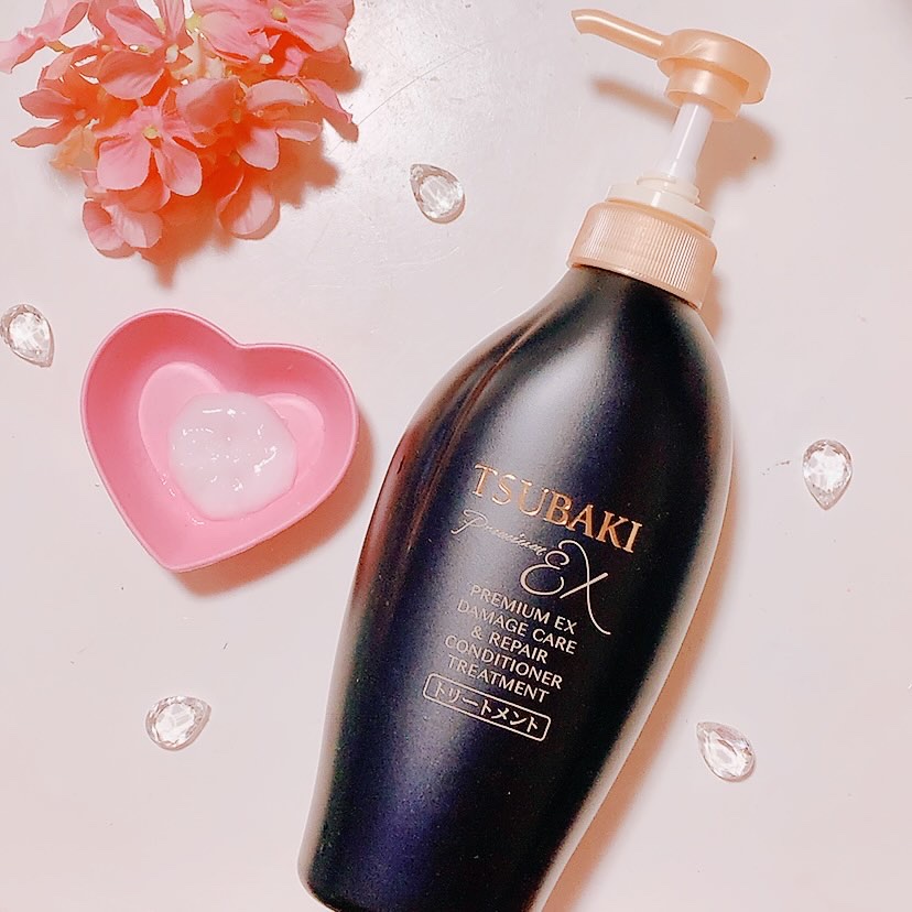 TSUBAKI プレミアムEX ダメージケア＆リペア シャンプー/コンディショナートリートメント/TSUBAKI/シャンプー・コンディショナーを使ったクチコミ（3枚目）