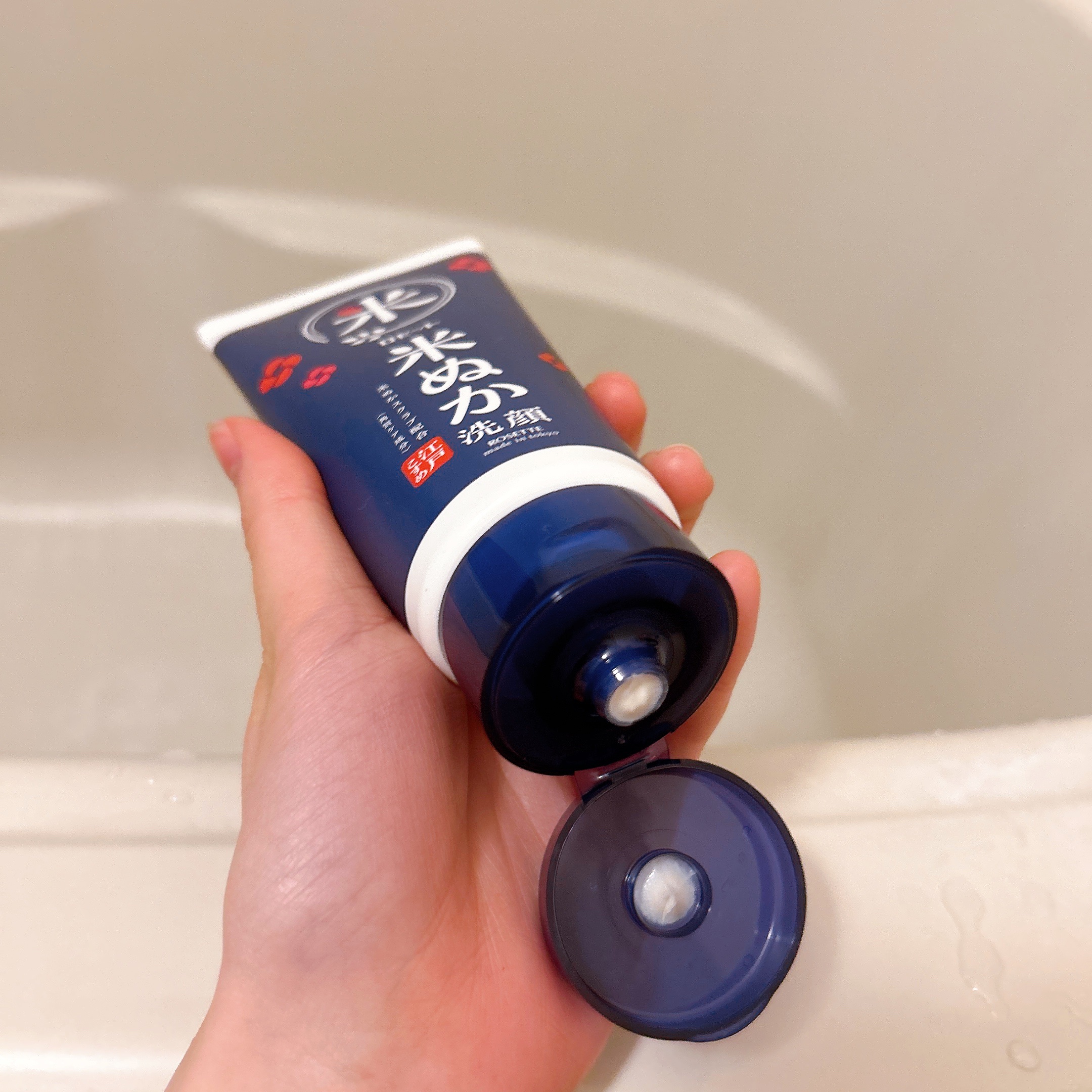 江戸こすめ 米ぬか*1洗顔[洗顔フォーム]/ロゼット/洗顔フォームを使ったクチコミ（3枚目）