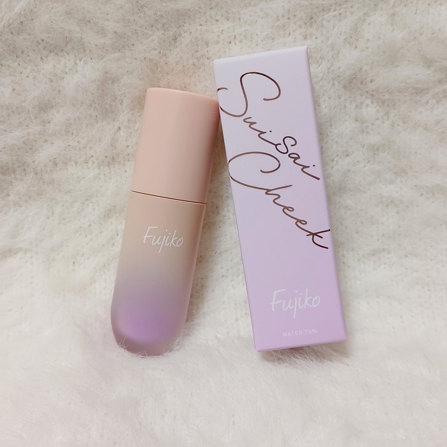 ⽔彩チーク/Fujiko/リキッドチークを使ったクチコミ(2枚目)