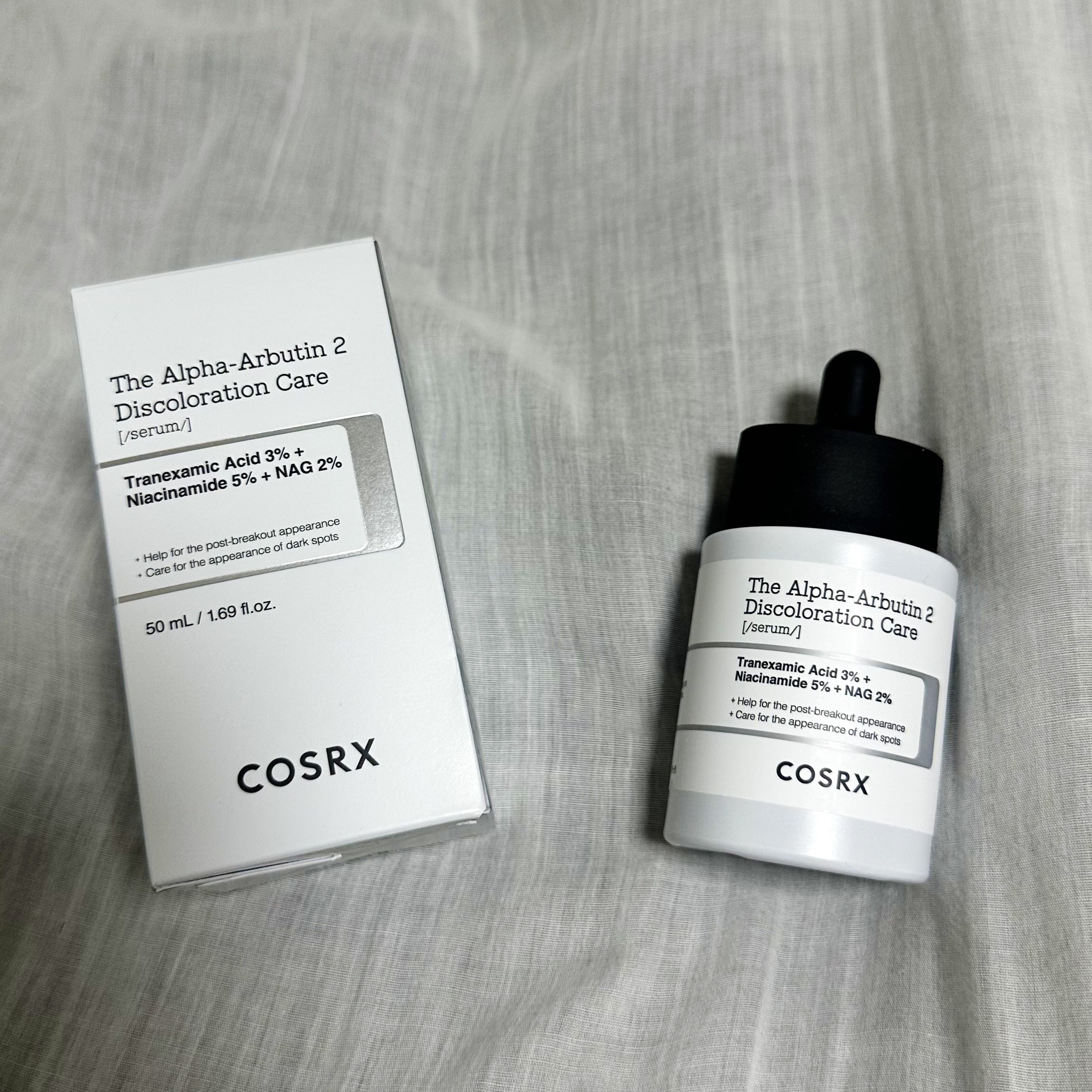 RXザ・アルファアルブチン2 ニキビ跡ケアセラム/COSRX/美容液を使ったクチコミ（1枚目）