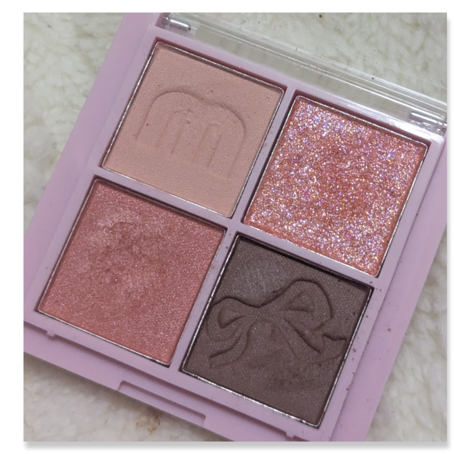 バブアイカラーパレット/minum/アイシャドウパレットを使ったクチコミ（3枚目）