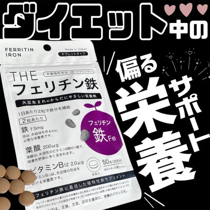 THEフェリチン鉄/武内製薬 THEシリーズ/健康サプリメントを使ったクチコミ(1枚目)