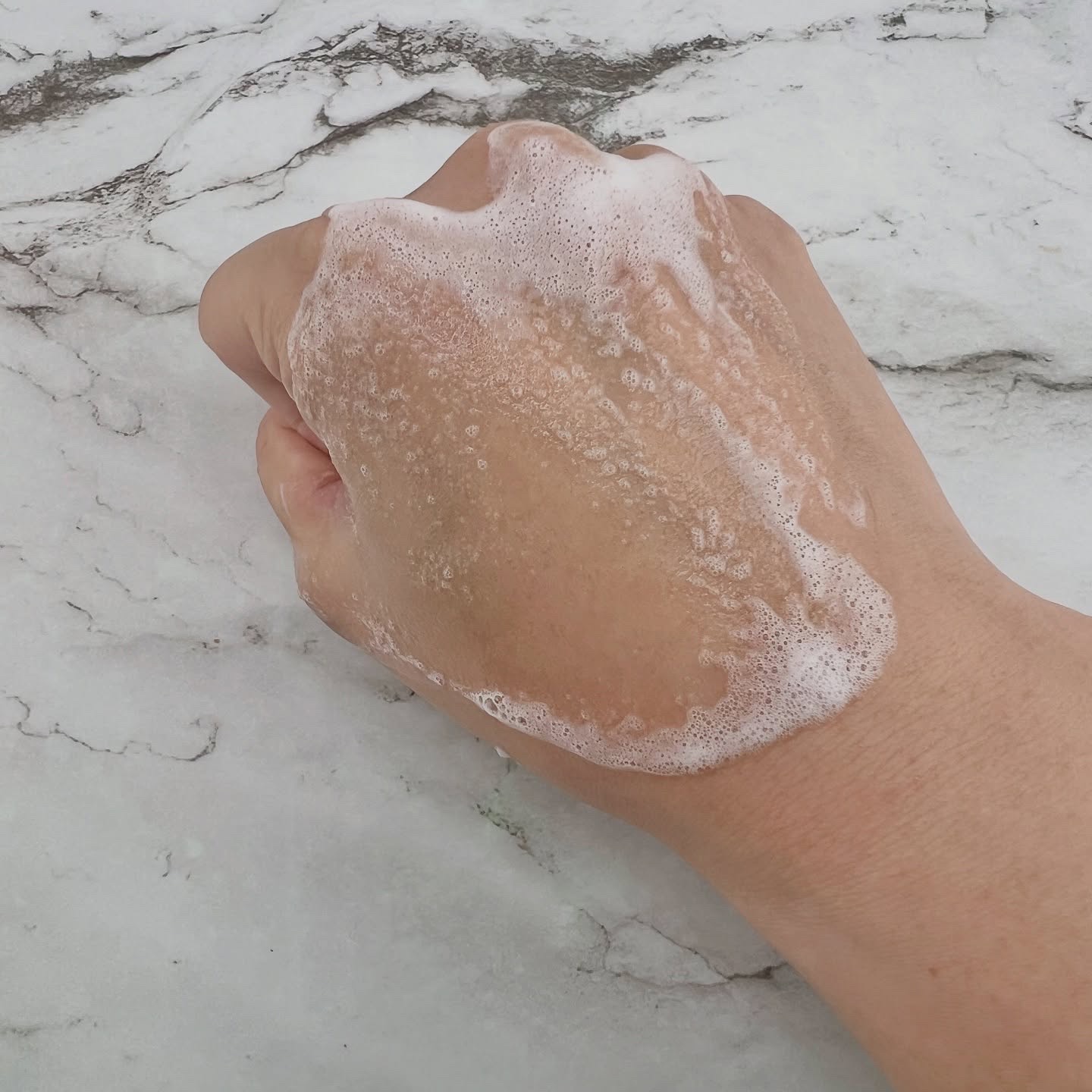 メルティングエアバブルクレンザー/17Hours/その他洗顔料を使ったクチコミ（3枚目）