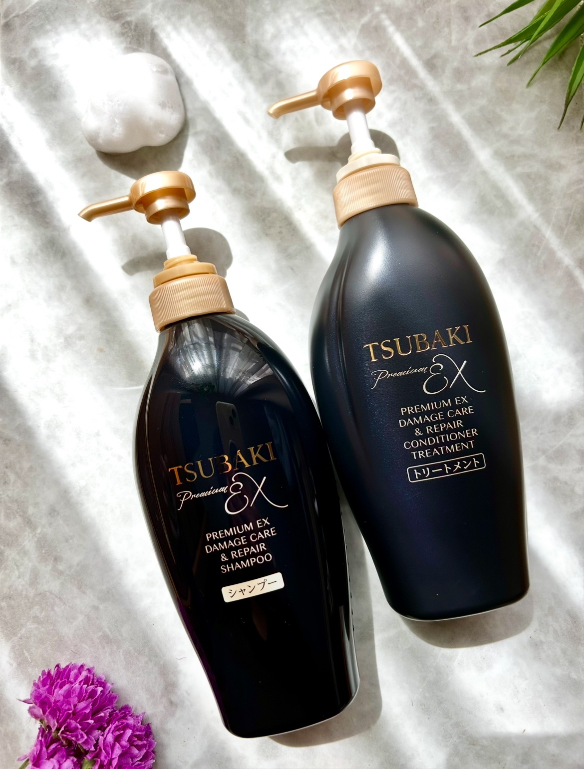 TSUBAKI プレミアムEX ダメージケア＆リペア シャンプー/コンディショナートリートメント/TSUBAKI/シャンプー・コンディショナーを使ったクチコミ（1枚目）