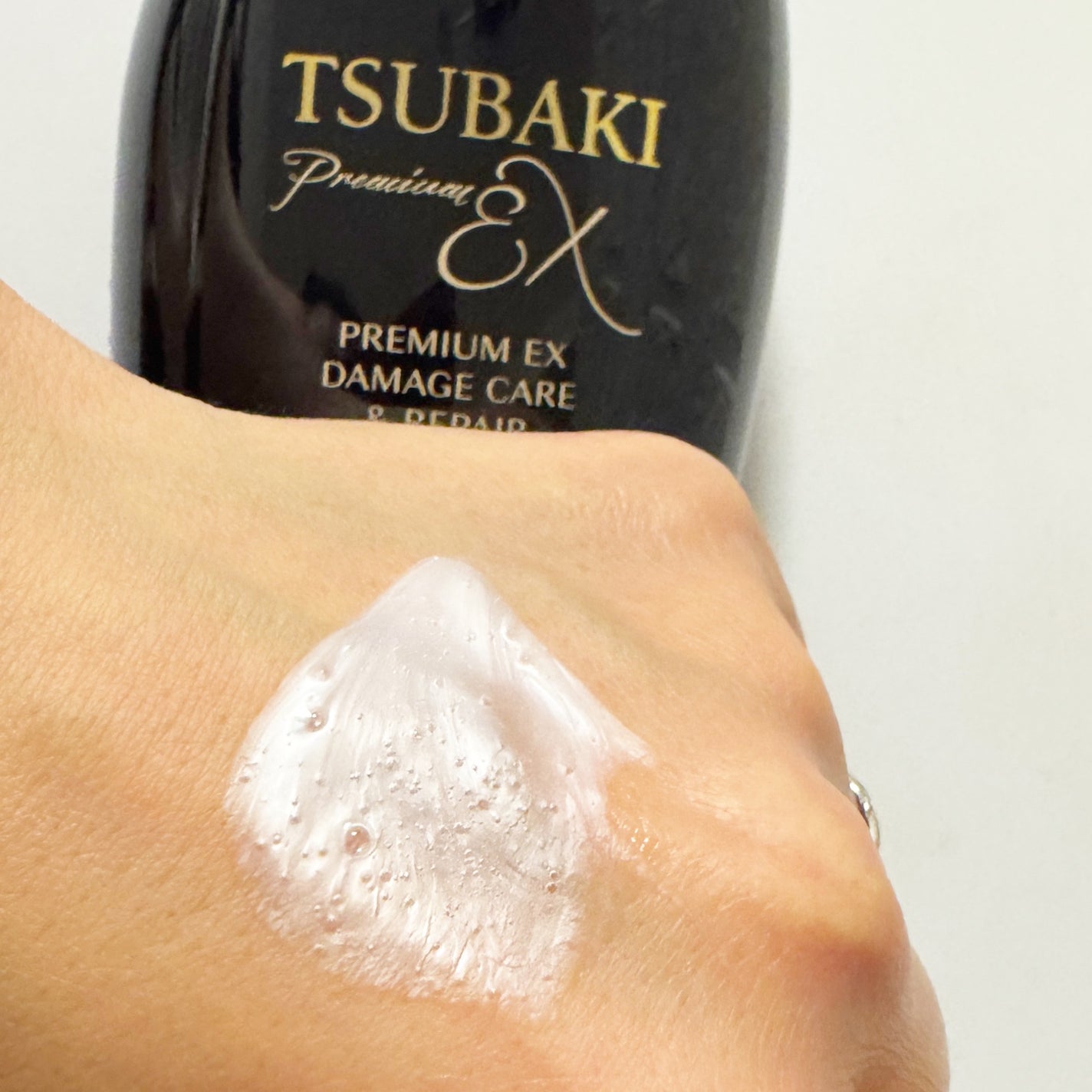 TSUBAKI プレミアムEX ダメージケア&リペア シャンプー/コンディショナートリートメント/TSUBAKI/シャンプー・コンディショナーを使ったクチコミ(3枚目)