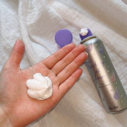 ミーアンドハー フェザリーオイルフォーム /Me&Her/ヘアムースを使ったクチコミ(4枚目)