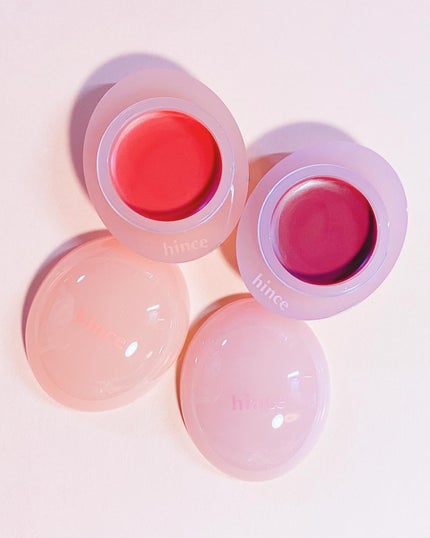 ロウグロウデューイーボール/hince/リップバームを使ったクチコミ(4枚目)