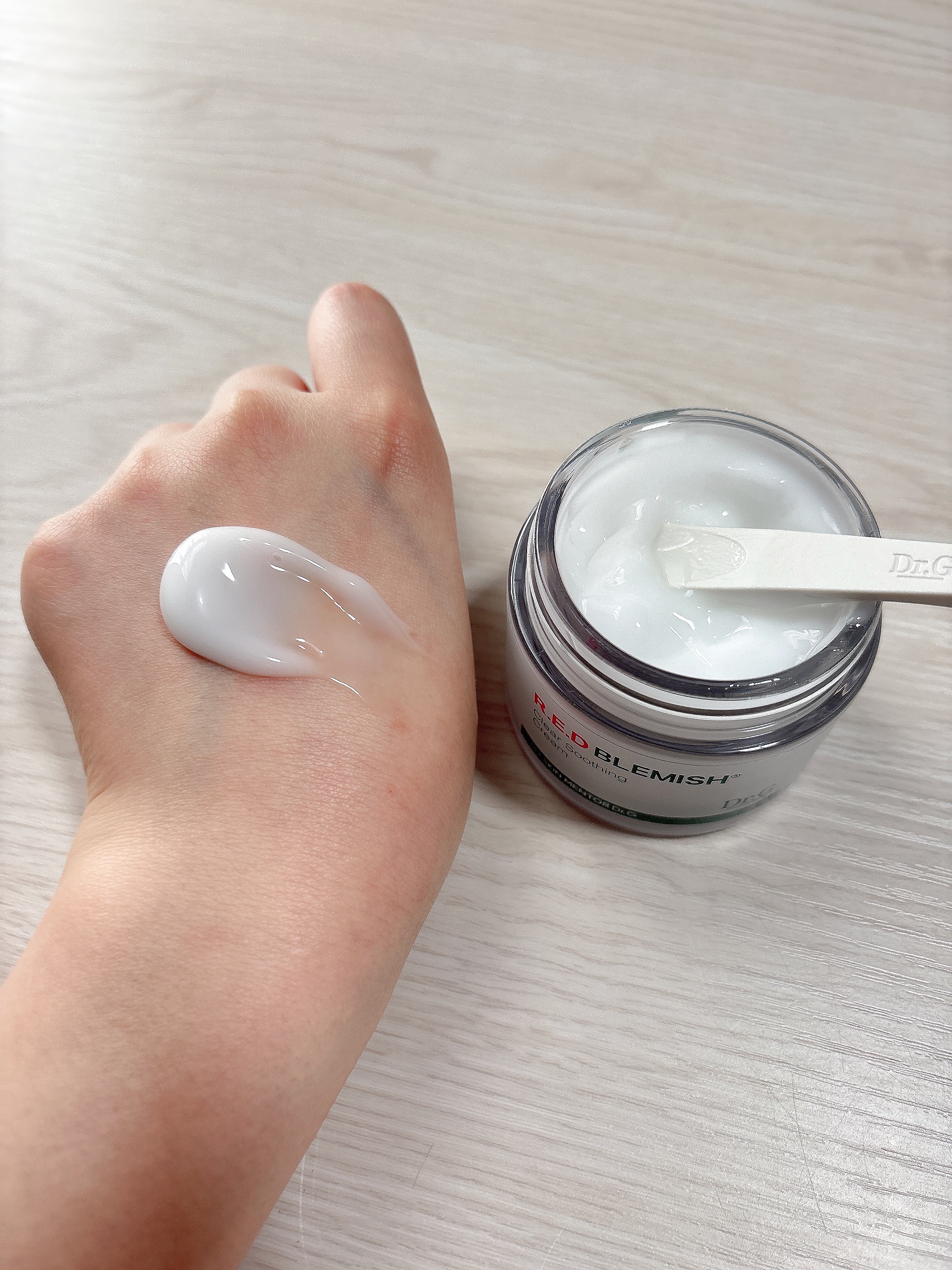 レッドブレミッシュ クリアスージングクリーム/Dr.G/フェイスクリームを使ったクチコミ（2枚目）