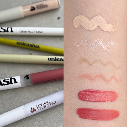 ゲットルーズグリッタージェル/unleashia/グリッターを使ったクチコミ(5枚目)