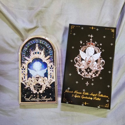 フラワーノーズスワンバレエシリーズ アイシャドウパレット/FlowerKnows/アイシャドウパレットを使ったクチコミ(8枚目)