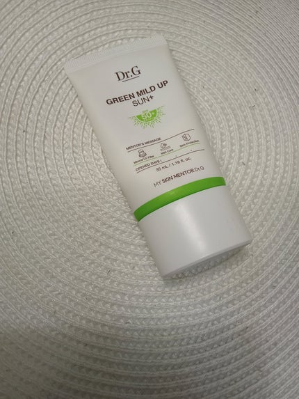グリーンマイルドアップサンプラス/Dr.G/日焼け止めクリームを使ったクチコミ(1枚目)