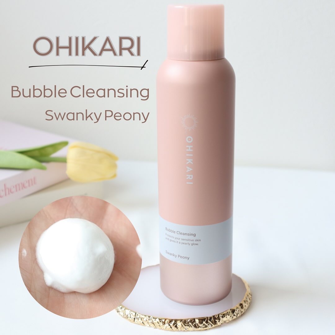 バブルクレンジング スワンキーピオニー/OHIKARI/クレンジングクリームを使ったクチコミ（1枚目）