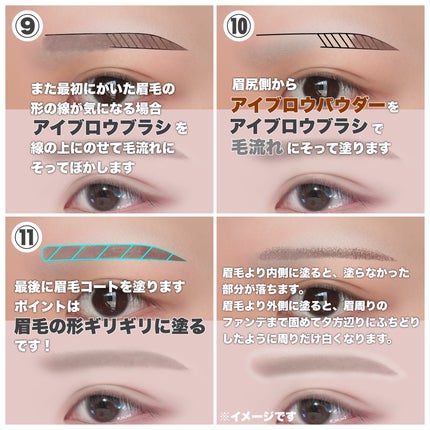 アイシャドウブラシセット/ロージーローザ/メイクブラシを使ったクチコミ(4枚目)