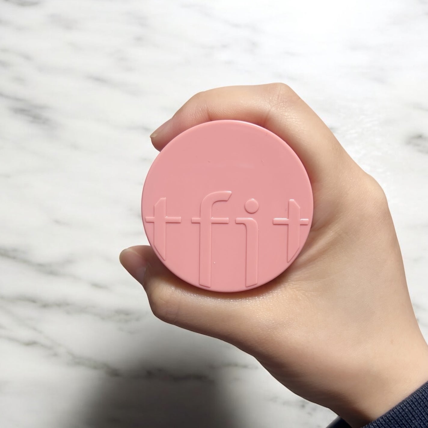 フラッフィーベルベットクッションチーク /TFIT/ジェル・クリームチークを使ったクチコミ(1枚目)