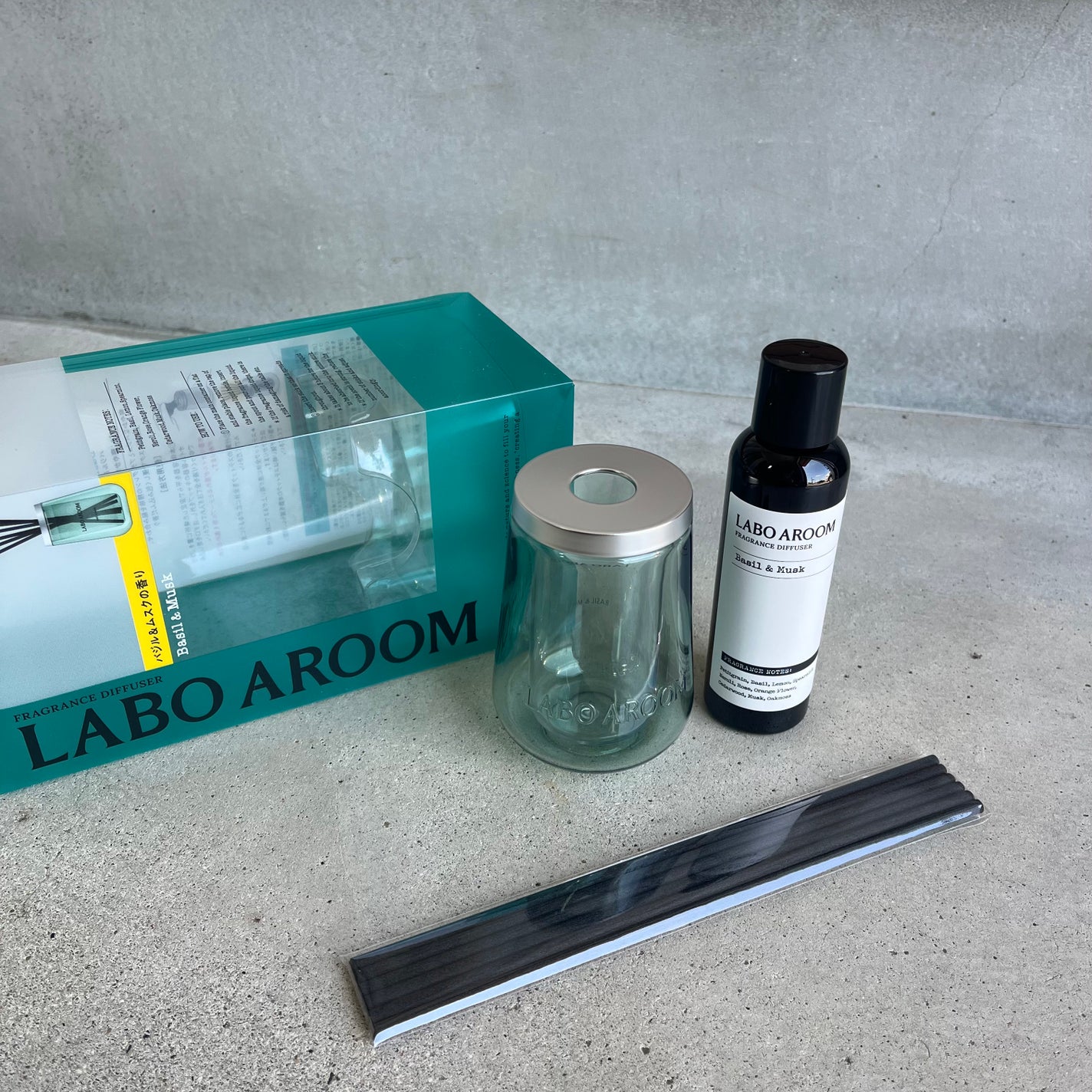 ディフューザー バジル&ムスク/LABO AROOM/ルームフレグランスを使ったクチコミ(1枚目)