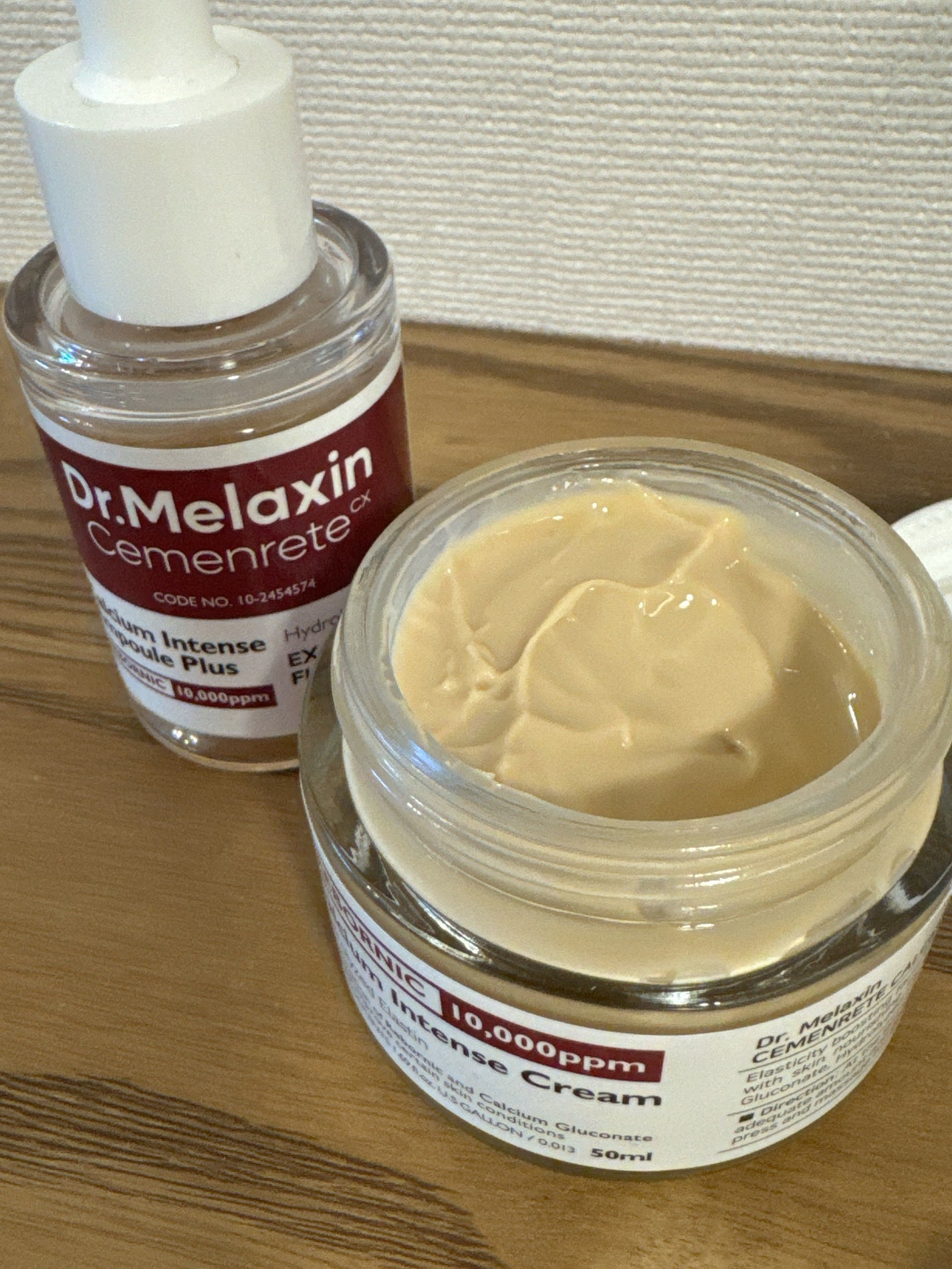 セメンリトカルシウムアンプル+セメンリトカルシウムクリーム/Dr.Melaxin/スキンケアキットを使ったクチコミ(1枚目)