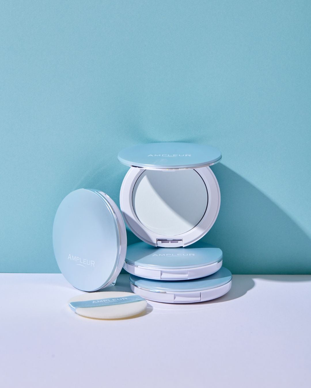 アンプルール フェイスパウダー クール/アンプルール/プレストパウダーを使ったクチコミ(2枚目)