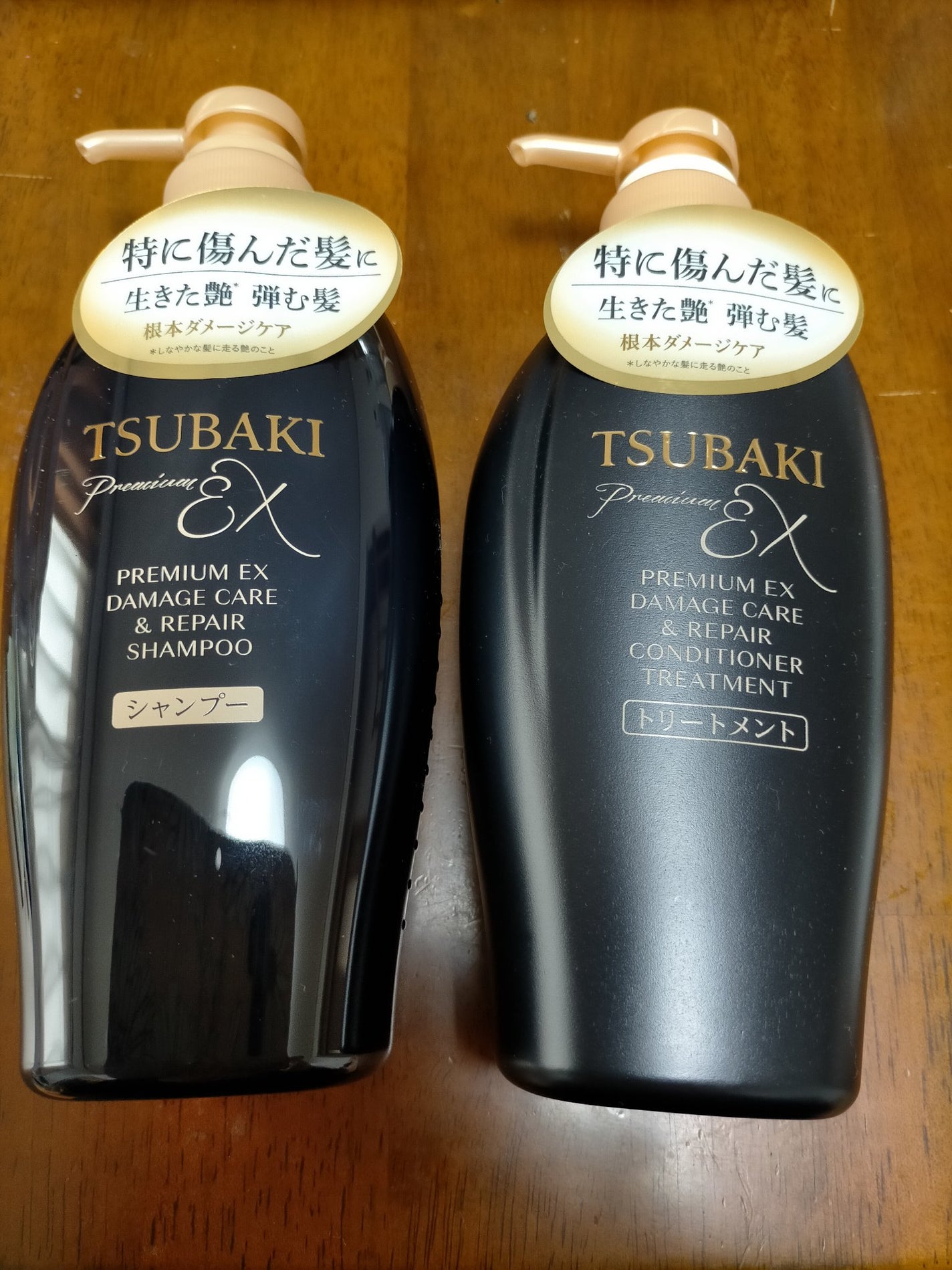 TSUBAKI プレミアムEX ダメージケア&リペア シャンプー/コンディショナートリートメント/TSUBAKI/シャンプー・コンディショナーを使ったクチコミ(1枚目)