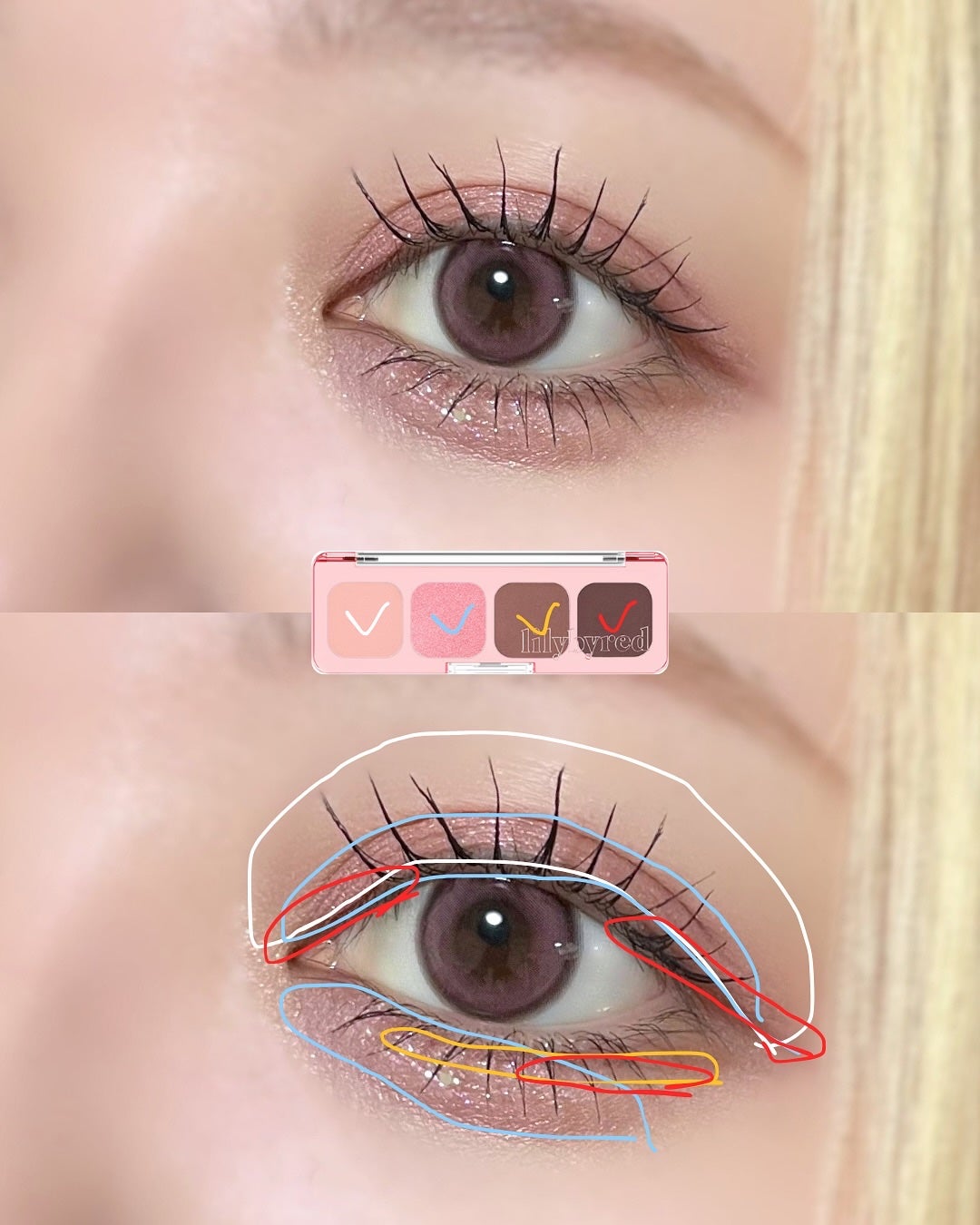 MOOD IT PALETTE/lilybyred/アイシャドウパレットを使ったクチコミ(5枚目)