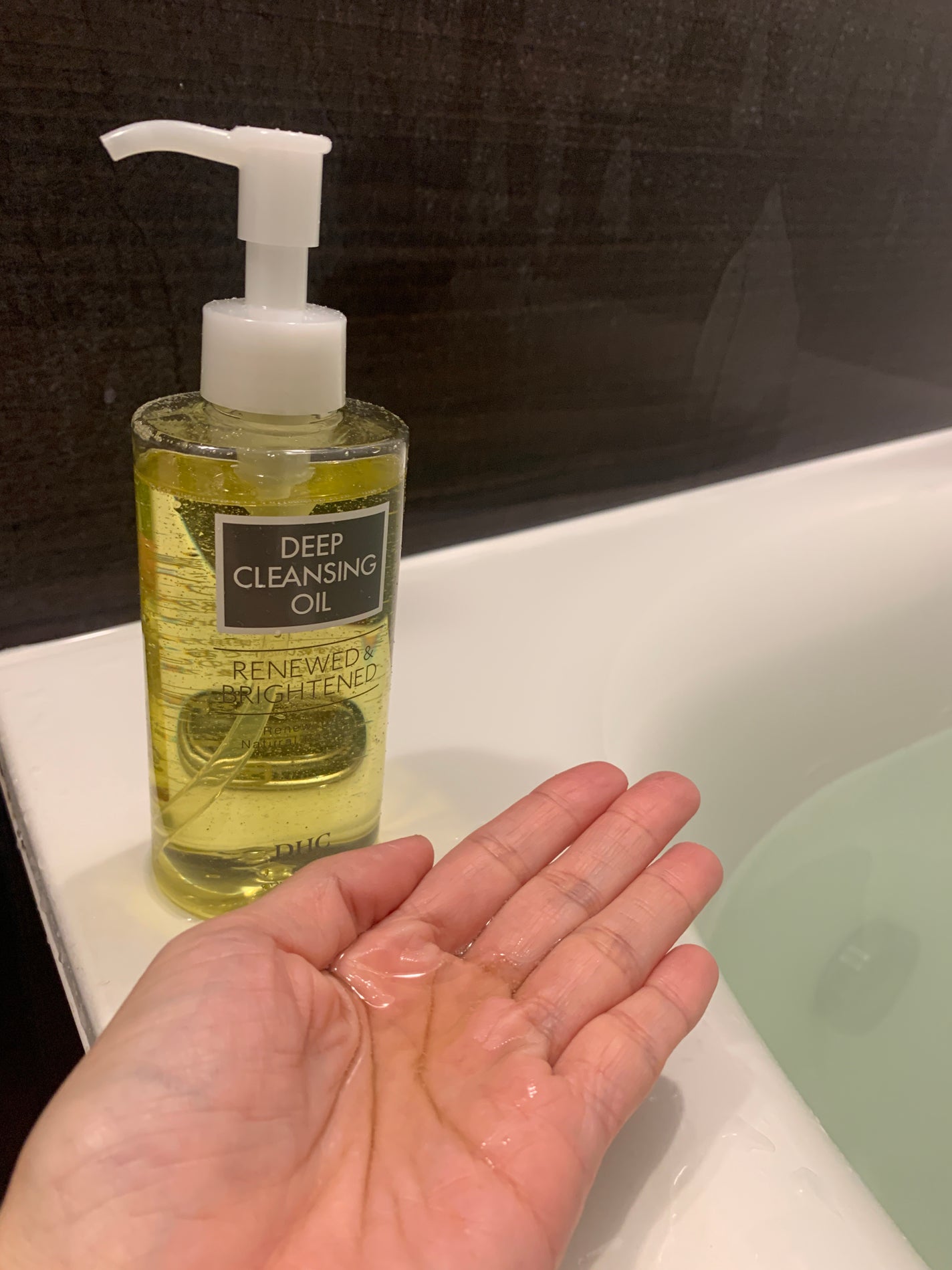 DHC 薬用ディープクレンジングオイル リニューブライト/DHC/オイルクレンジングを使ったクチコミ(1枚目)