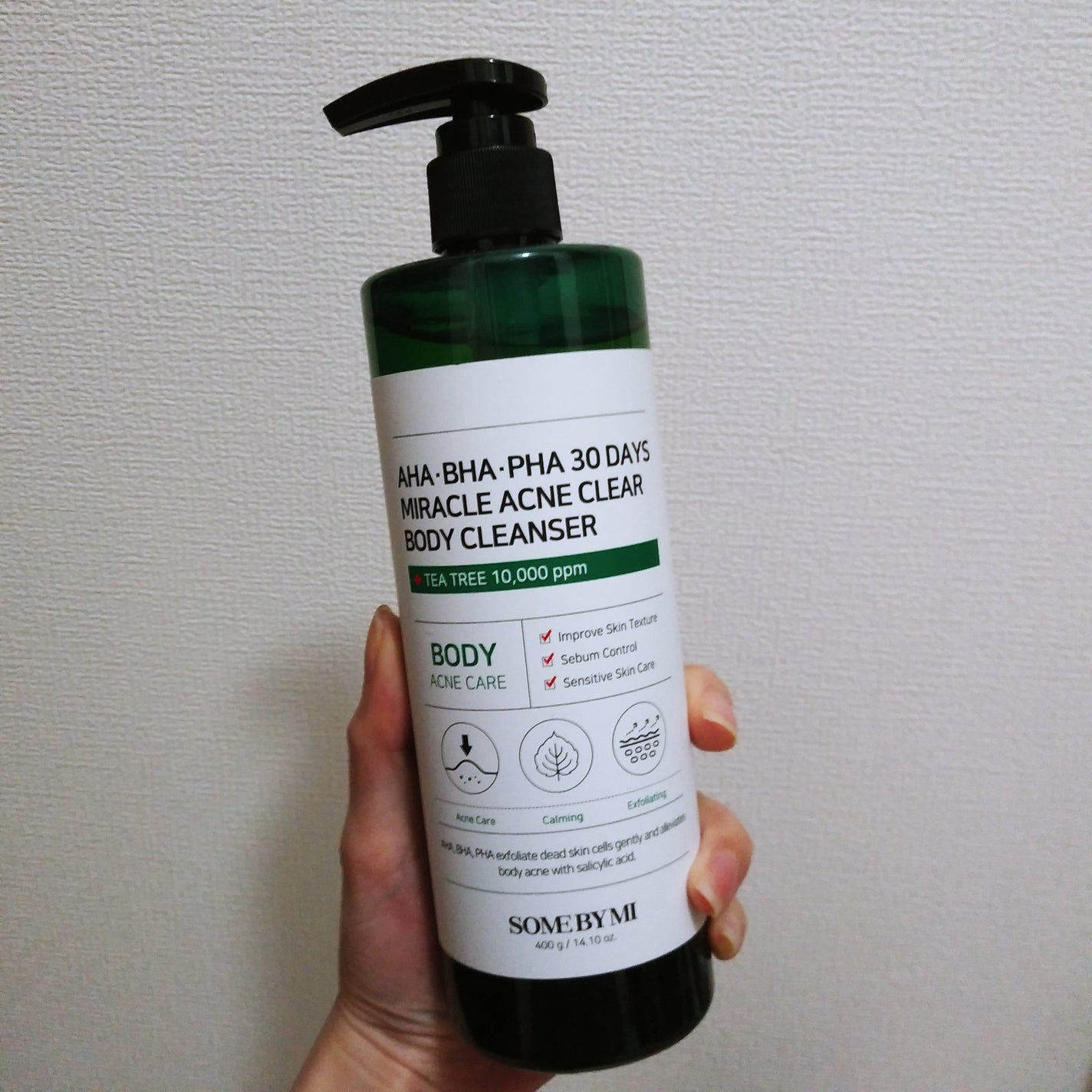 AHA·BHA·PHA 30デイズミラクルアクネボディクレンザー/SOME BY MI/ボディソープを使ったクチコミ(1枚目)
