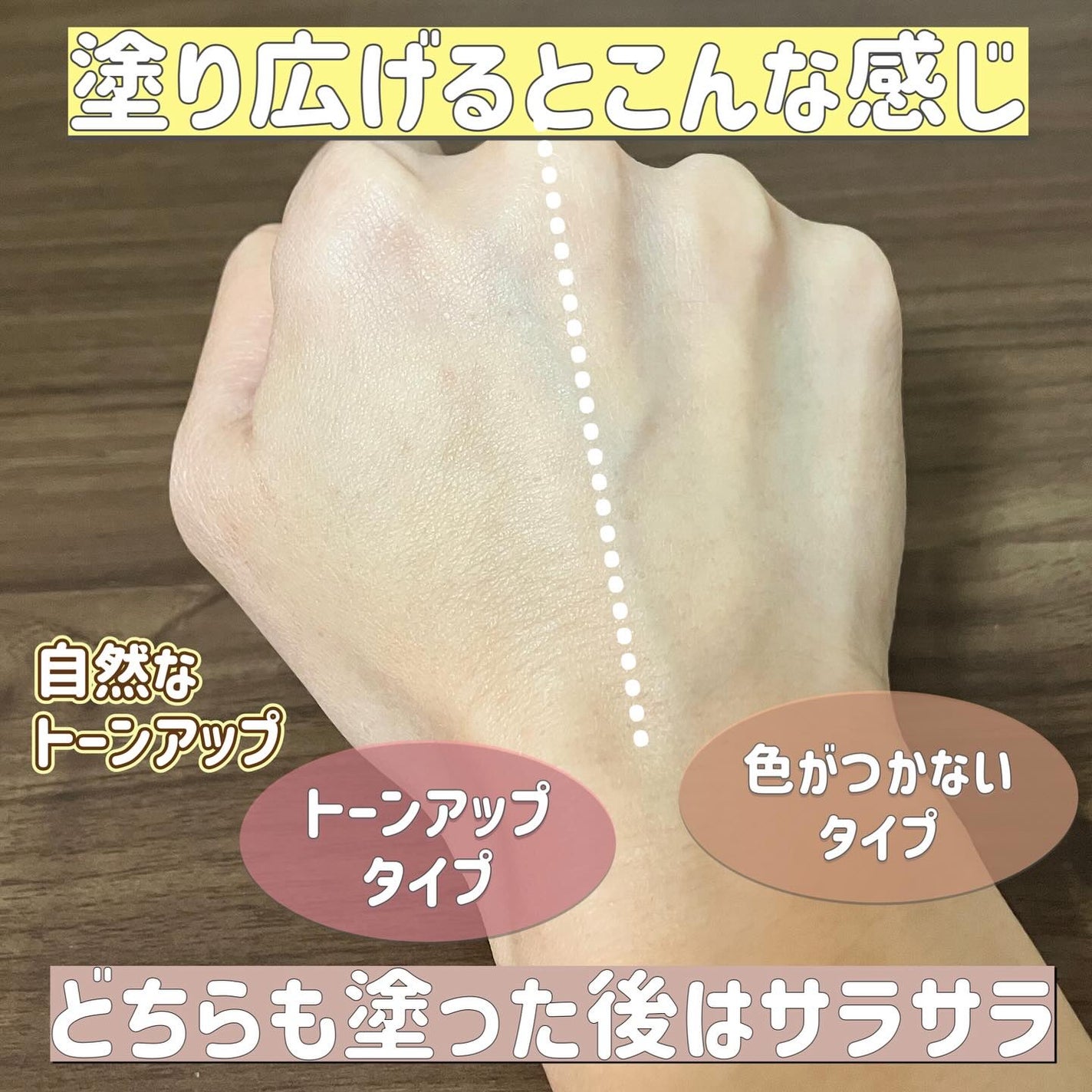 by365 パウダリーUVクリーム トーンアップ/ナリスアップ/日焼け止め・UVケアを使ったクチコミ(3枚目)