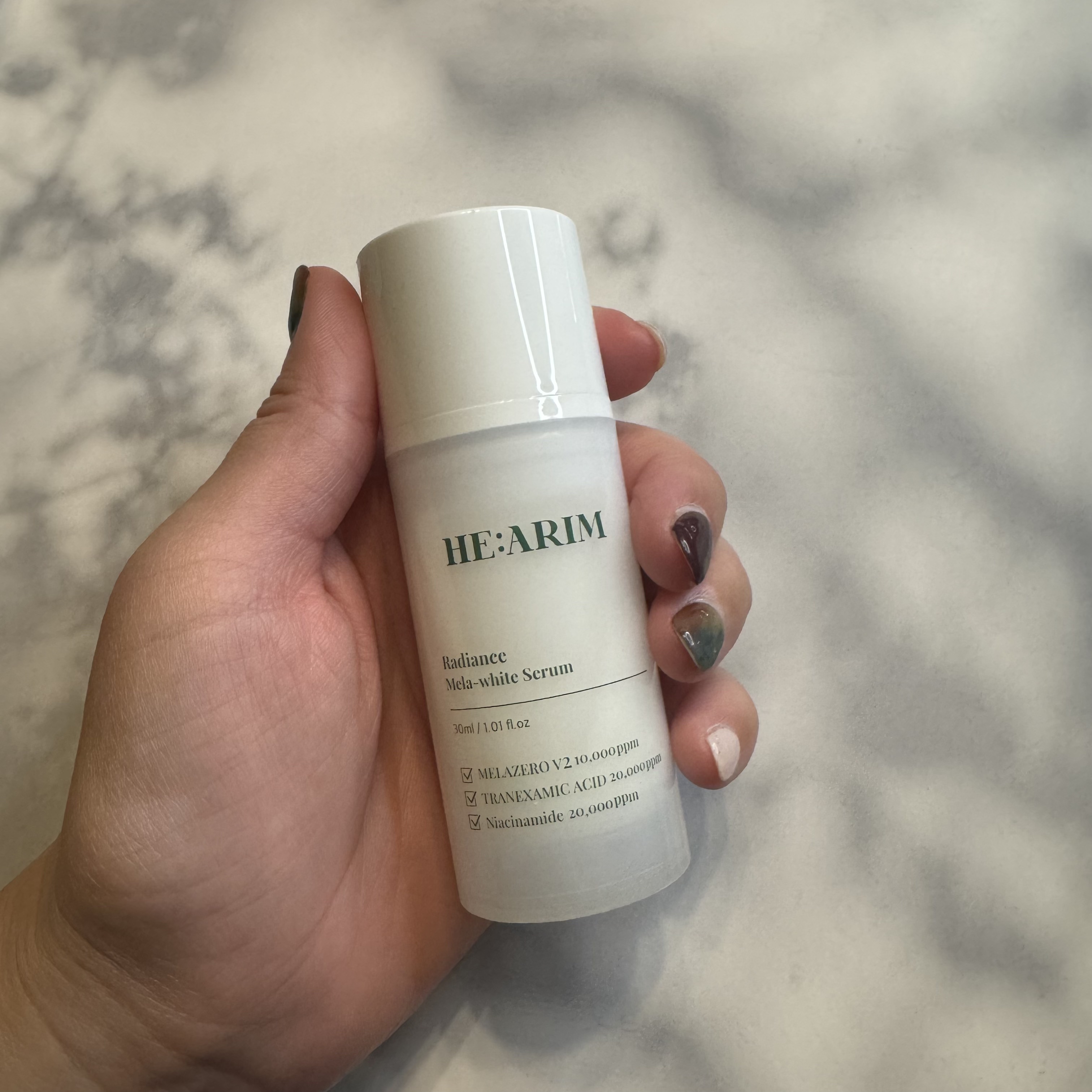 ラディエンス メラホワイト セラム/HAIRREM/美容液を使ったクチコミ（2枚目）