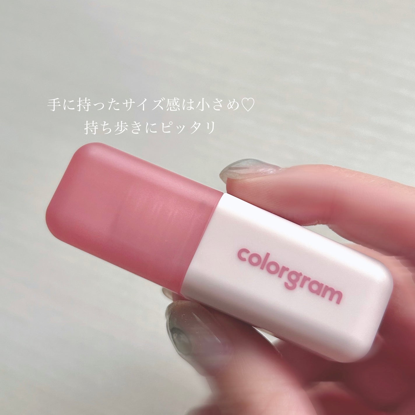 ヌーディーブラーティント/Colorgram/リップティントを使ったクチコミ(3枚目)