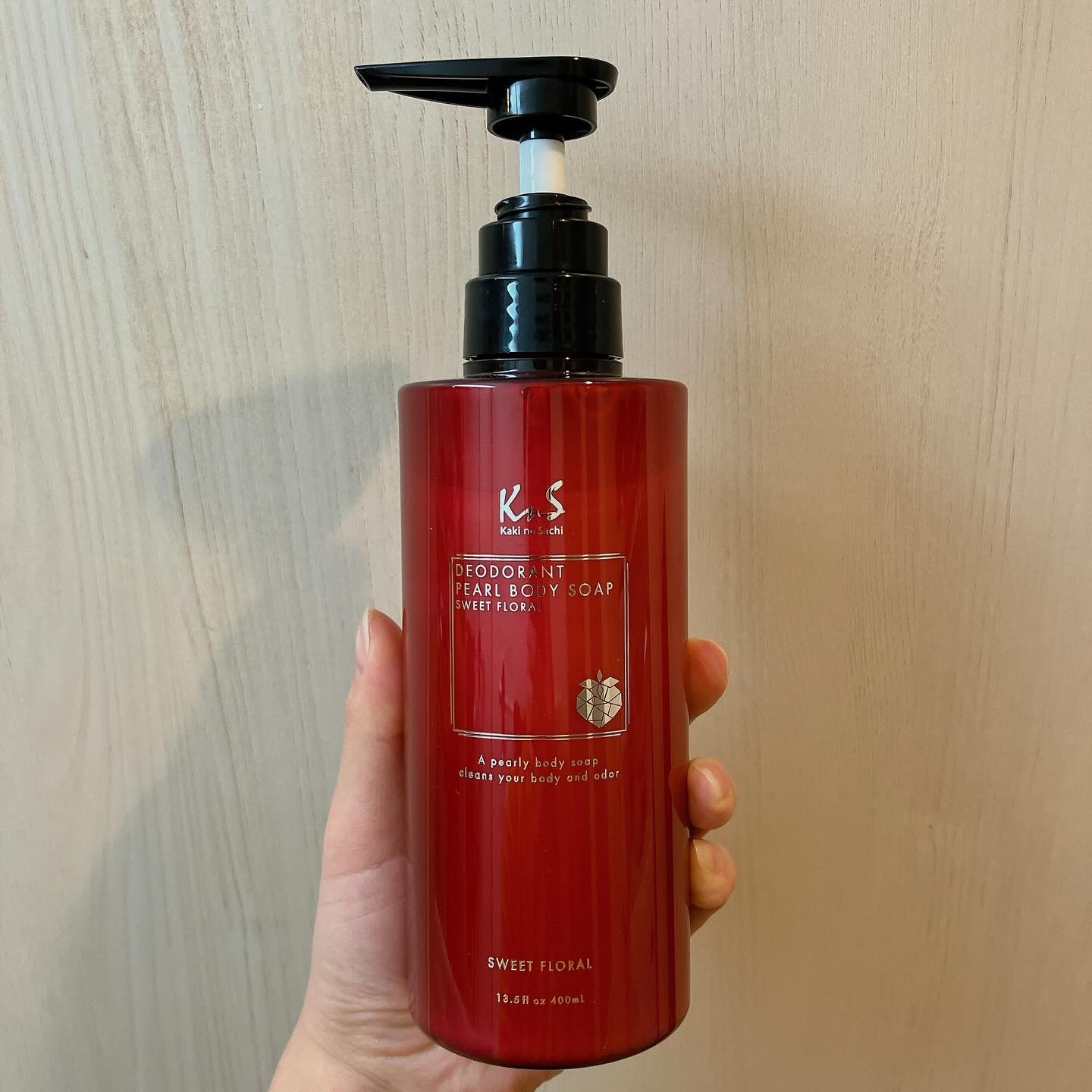 柿のさち KnS パールボディソープ/マックス/ボディソープを使ったクチコミ（1枚目）