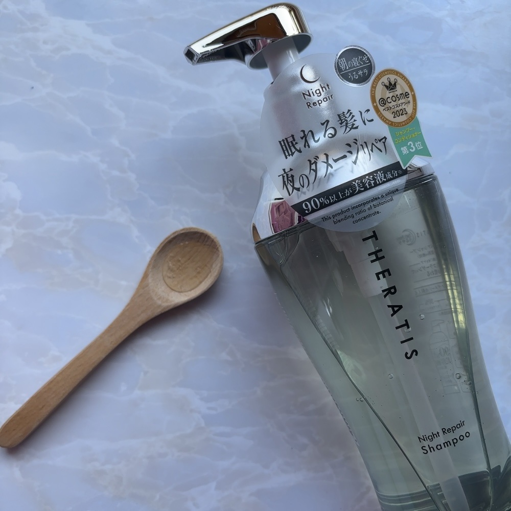 ナイトリペア シャンプー/ヘアトリートメント/THERATIS/シャンプー・コンディショナーを使ったクチコミ（2枚目）