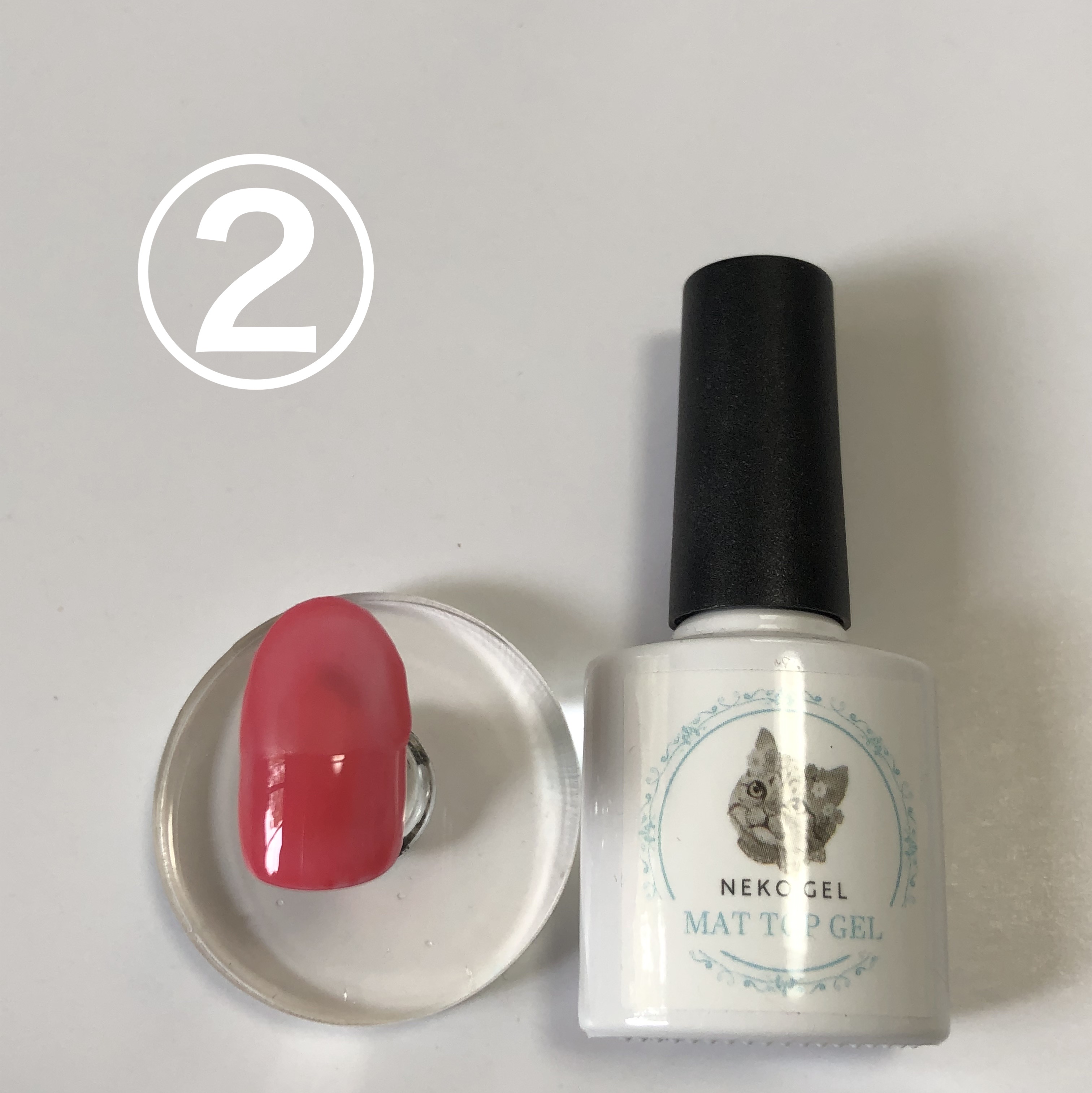 ジェルネイル（ライト対応）/セリア/ジェルネイルを使ったクチコミ（3枚目）