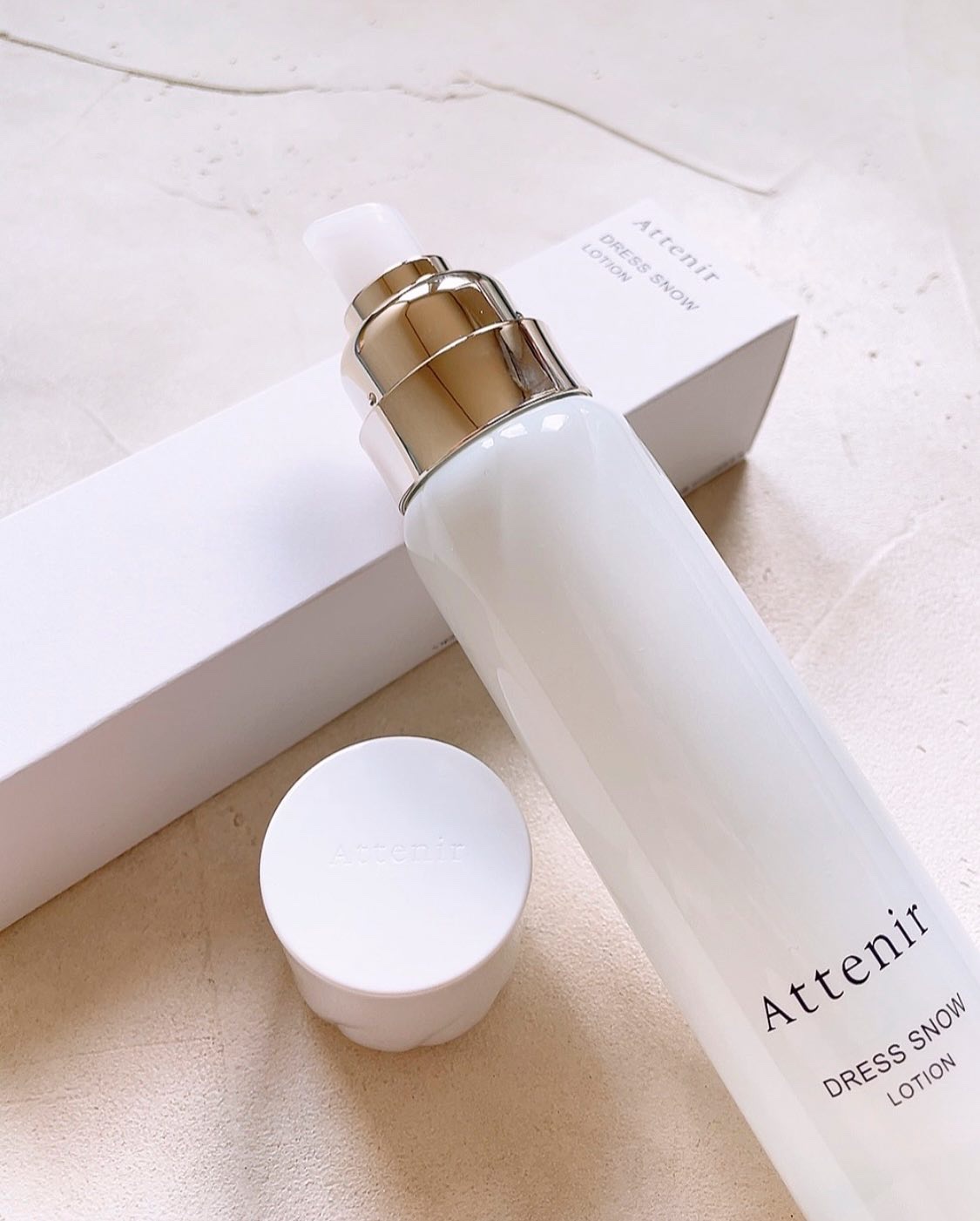 ドレススノー ローション【医薬部外品】 /アテニア/化粧水を使ったクチコミ（2枚目）