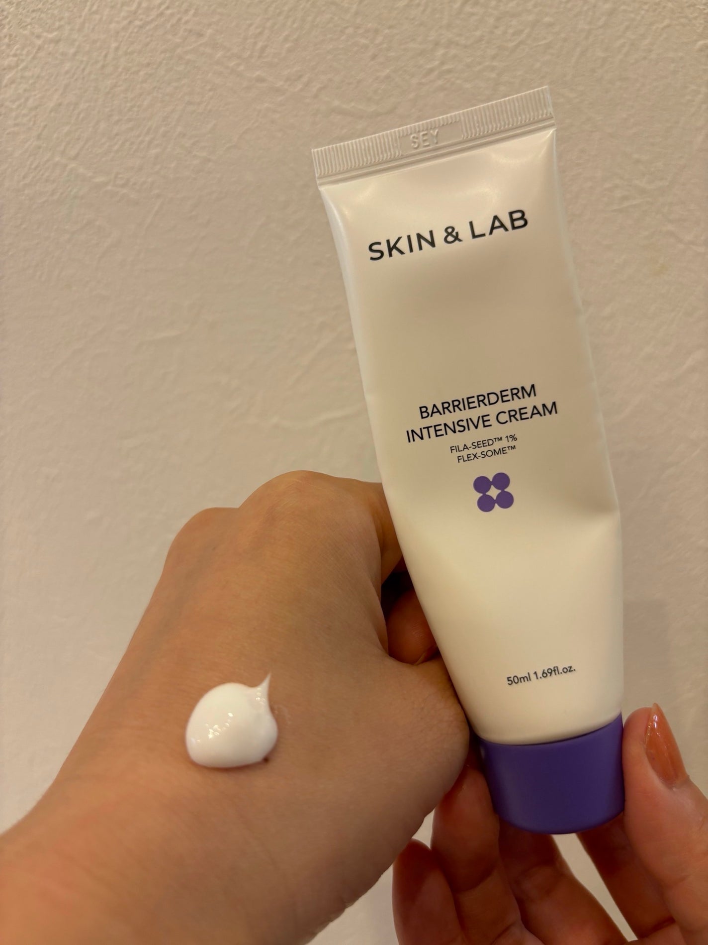 バリアダームモイストクリーム/SKIN&LAB/フェイスクリームを使ったクチコミ(1枚目)