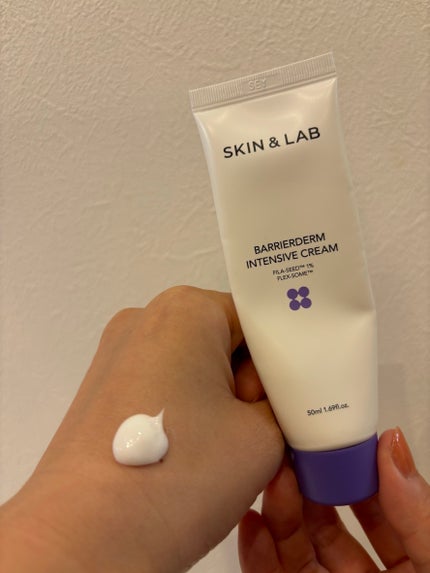 バリアダームモイストクリーム/SKIN&LAB/フェイスクリームを使ったクチコミ(1枚目)