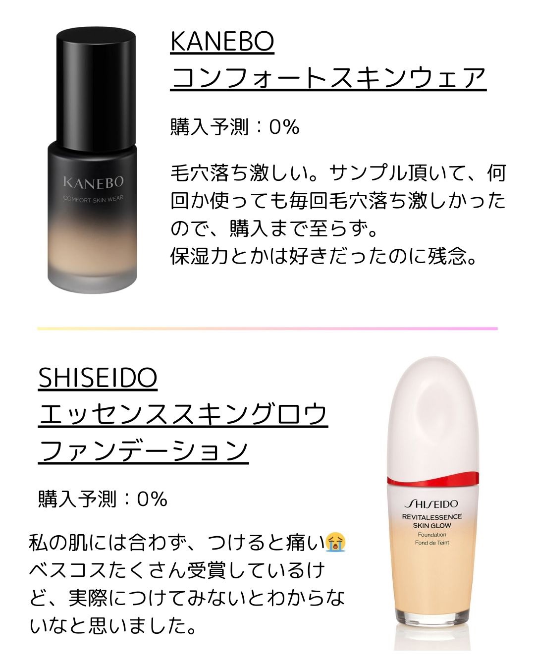 プリズム･リーブル･グロウ･セラム･ ファンデーション 0.5C/GIVENCHY/リキッドファンデーションを使ったクチコミ（3枚目）