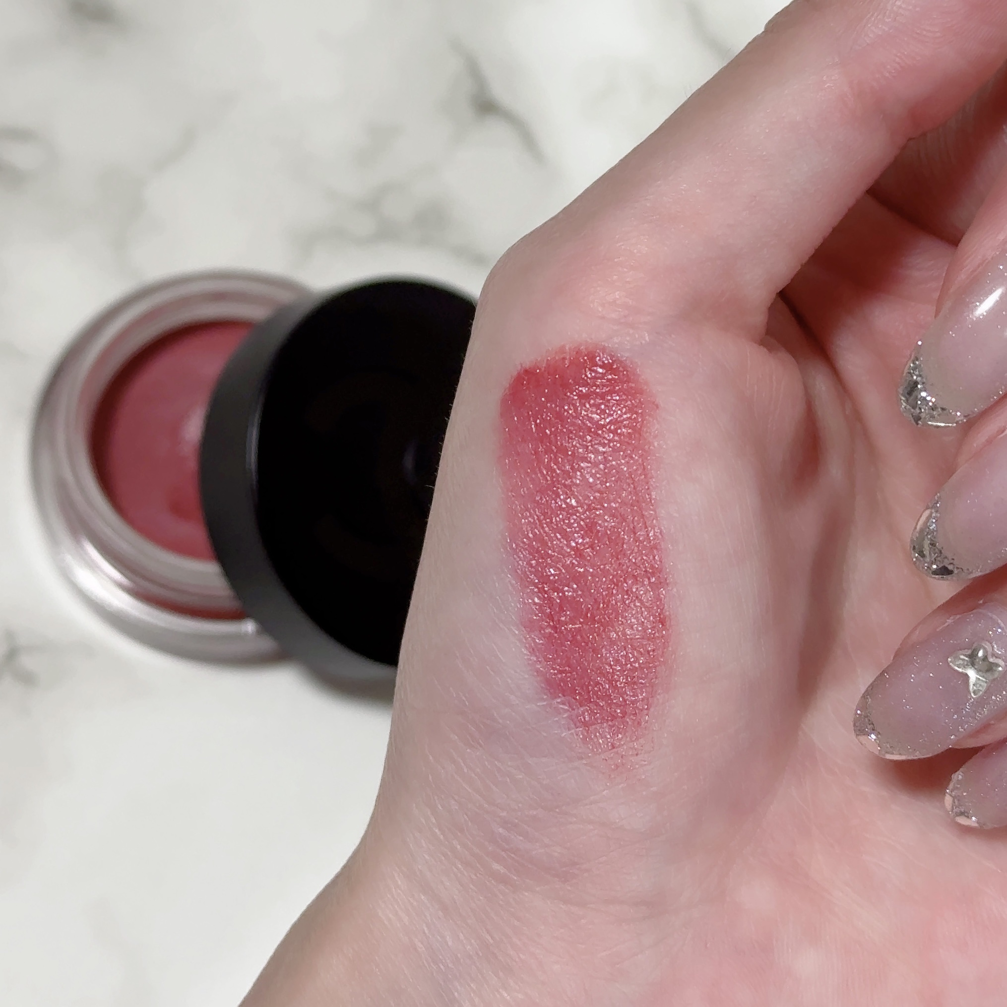  リップ＆チーク ボーム N°1 ドゥ シャネル/CHANEL/口紅を使ったクチコミ（2枚目）