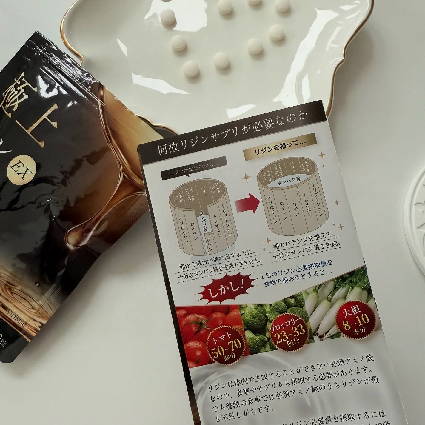 極上リジン/CRAFT/健康サプリメントを使ったクチコミ(3枚目)