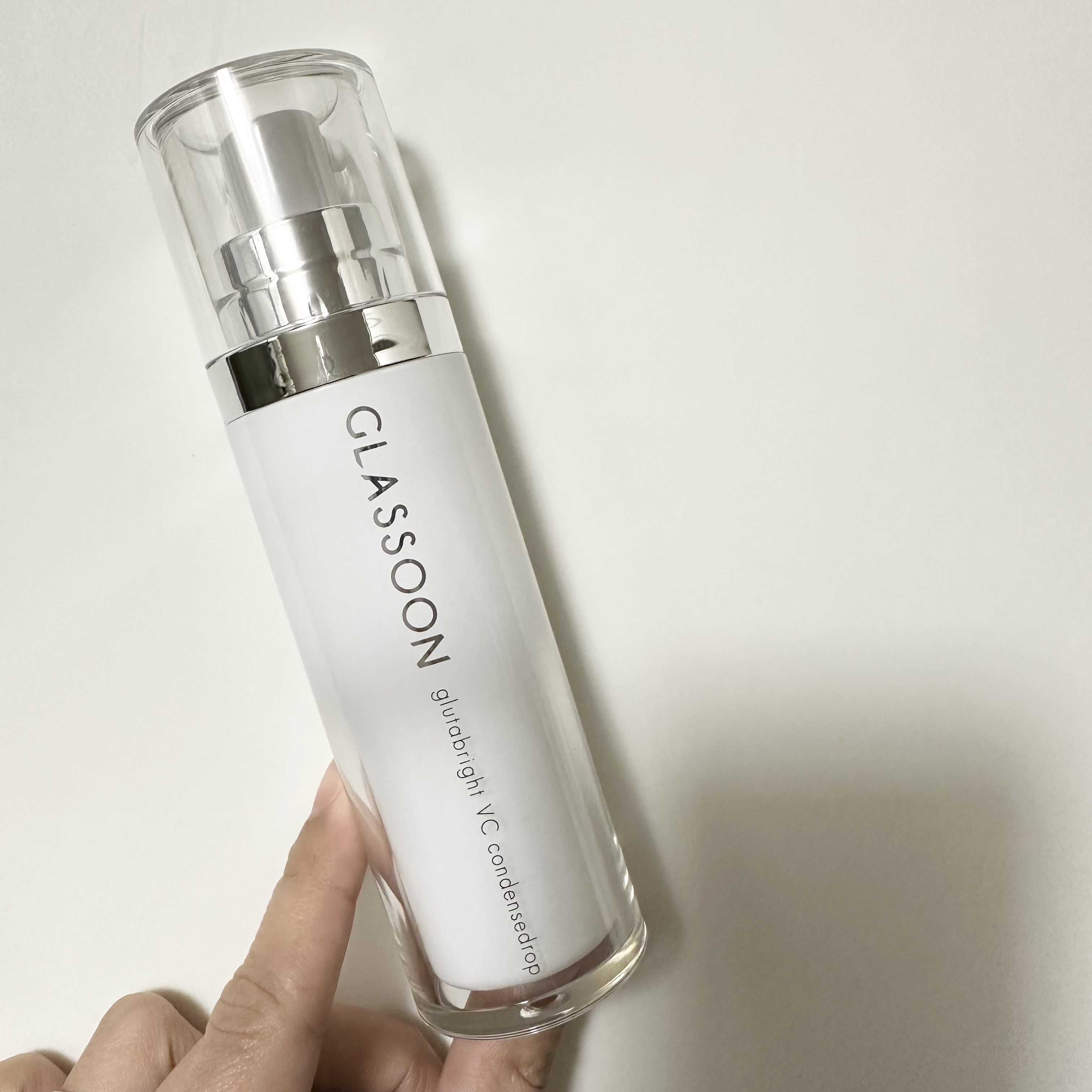 グラスーン　グルタブライト　ＶＣ　コンデンスドロップ/GLASSOON/美容液を使ったクチコミ（1枚目）