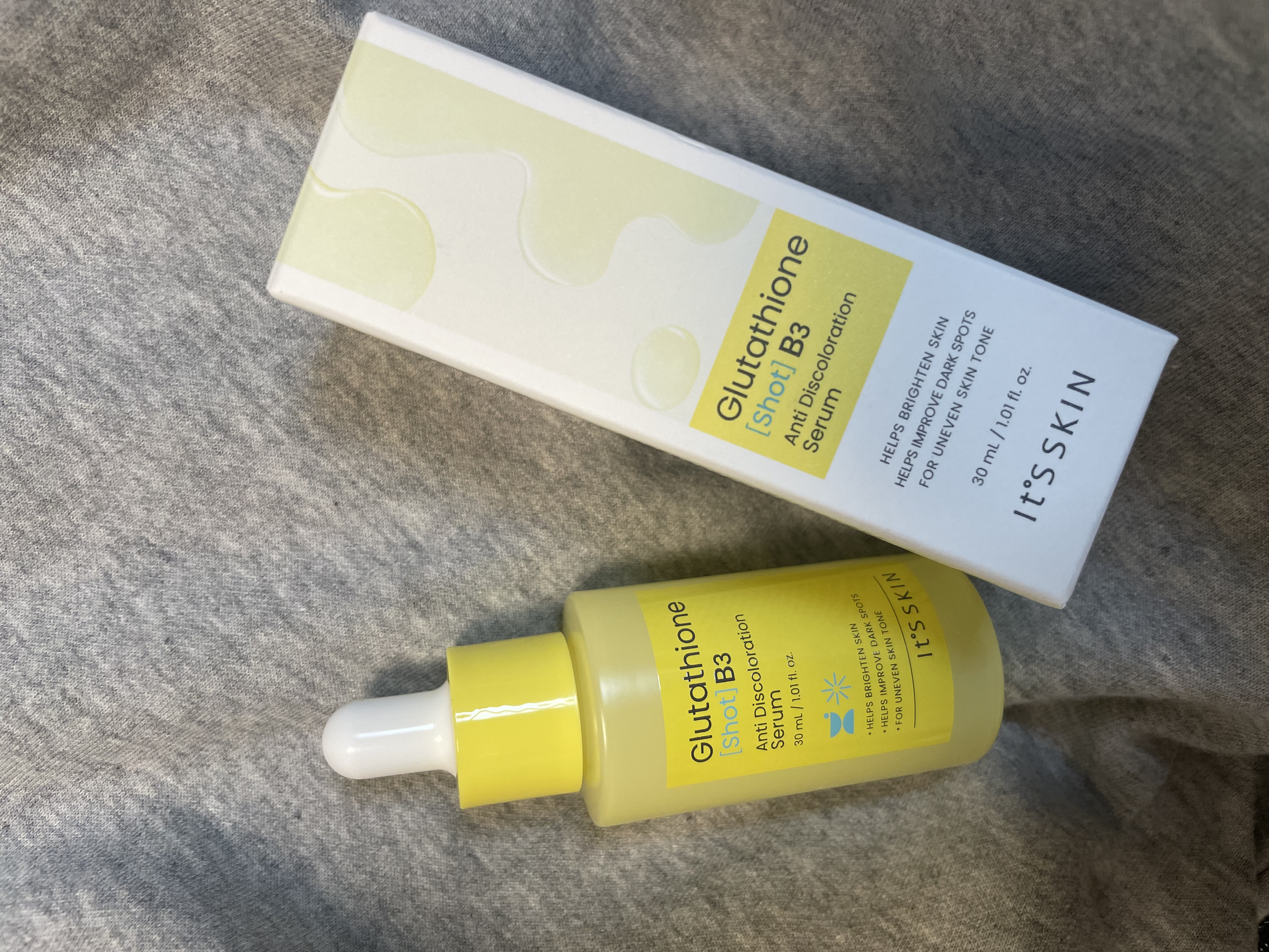 グルタチオンショットB3シミ跡セラム/It's skin/美容液を使ったクチコミ（1枚目）
