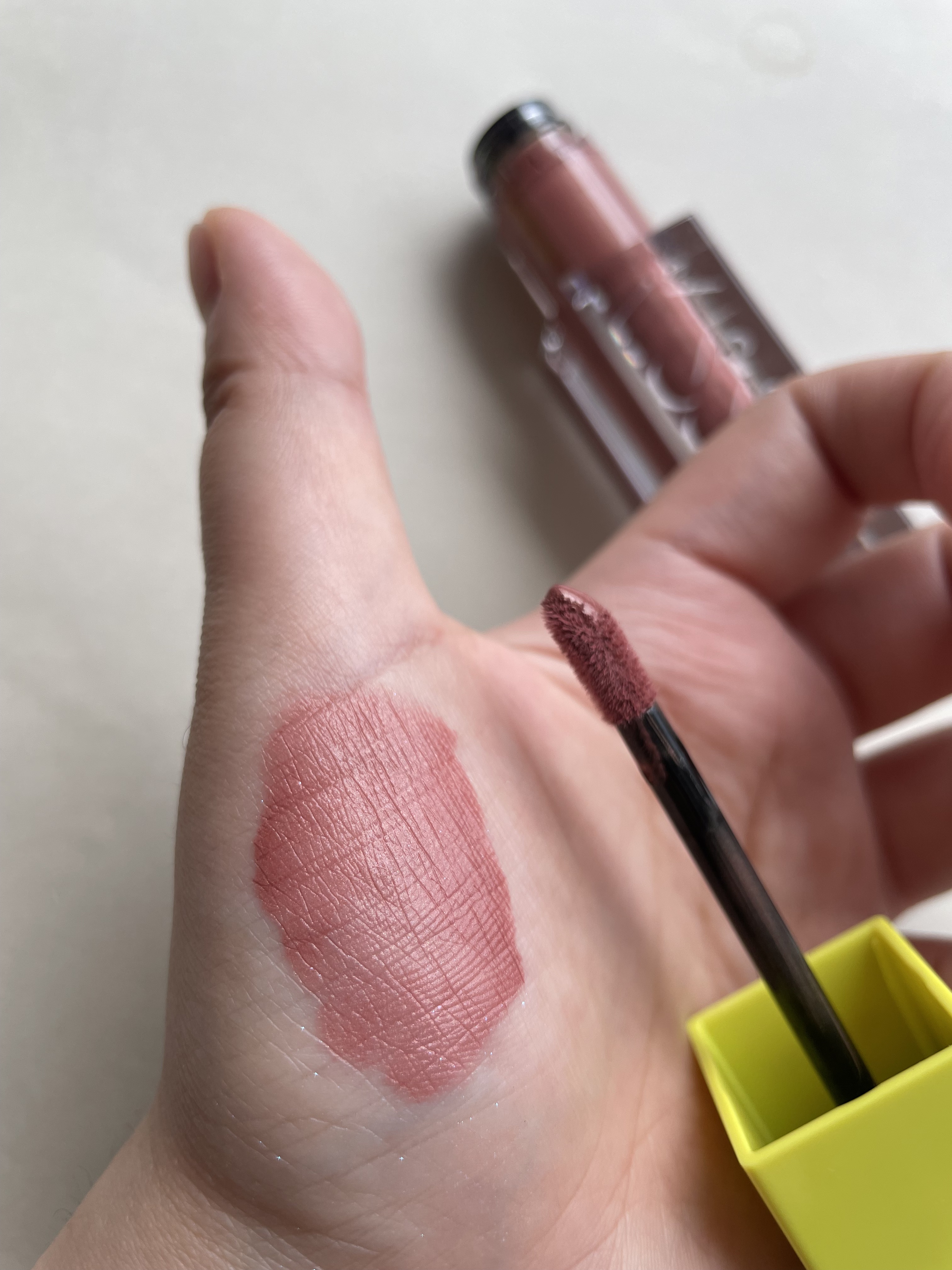 グローキッサー チークブラッシュ／グローキッサー ハイライター/MAYBELLINE NEW YORK/リキッドチークを使ったクチコミ（3枚目）