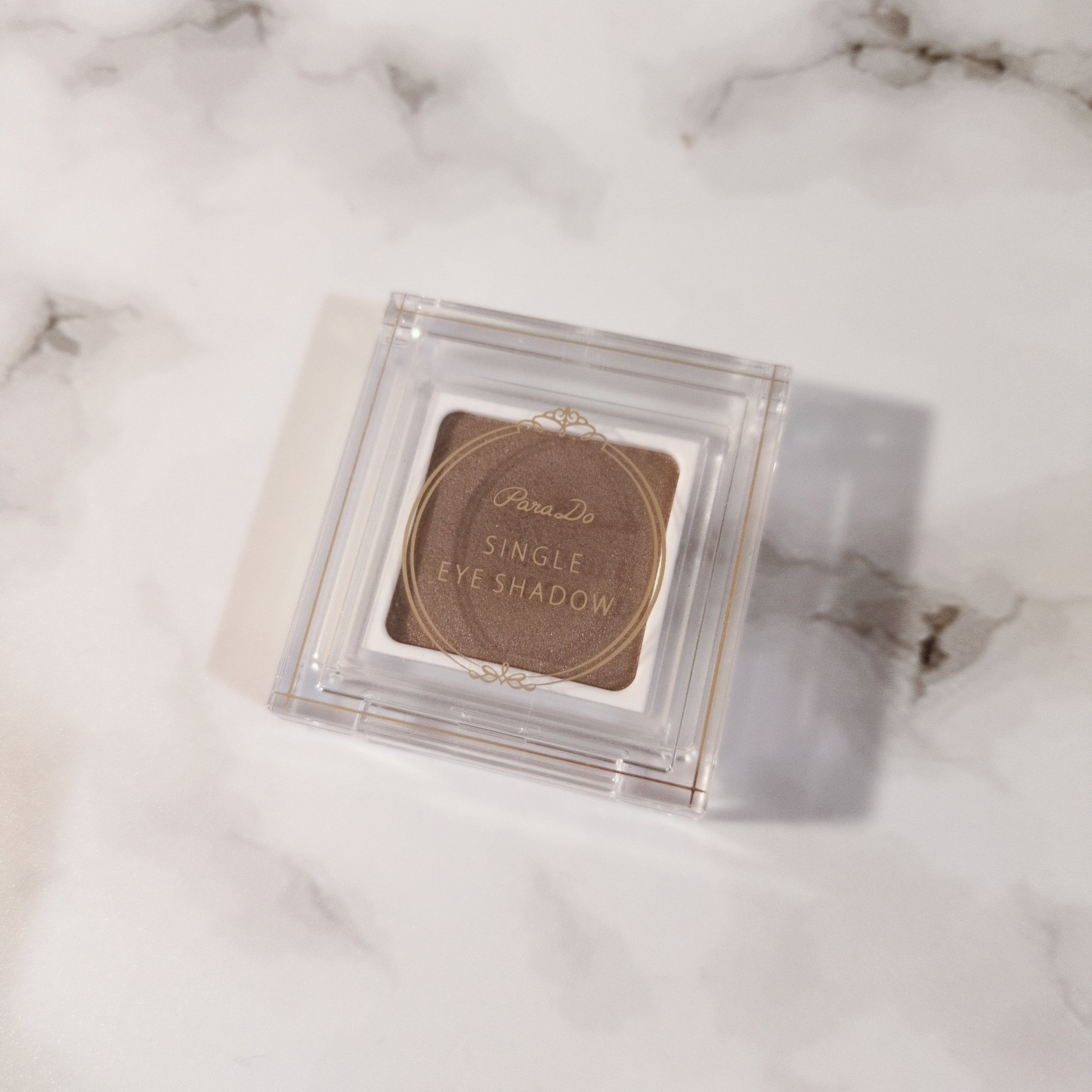 パラドゥ シングルアイシャドウ	 GY01 グレージュ/パラドゥ/単色アイシャドウを使ったクチコミ（1枚目）