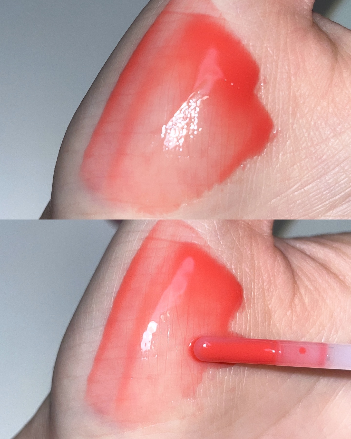 ジューシーベリープランピングリップオイル/TOCOBO/リップグロスを使ったクチコミ（3枚目）