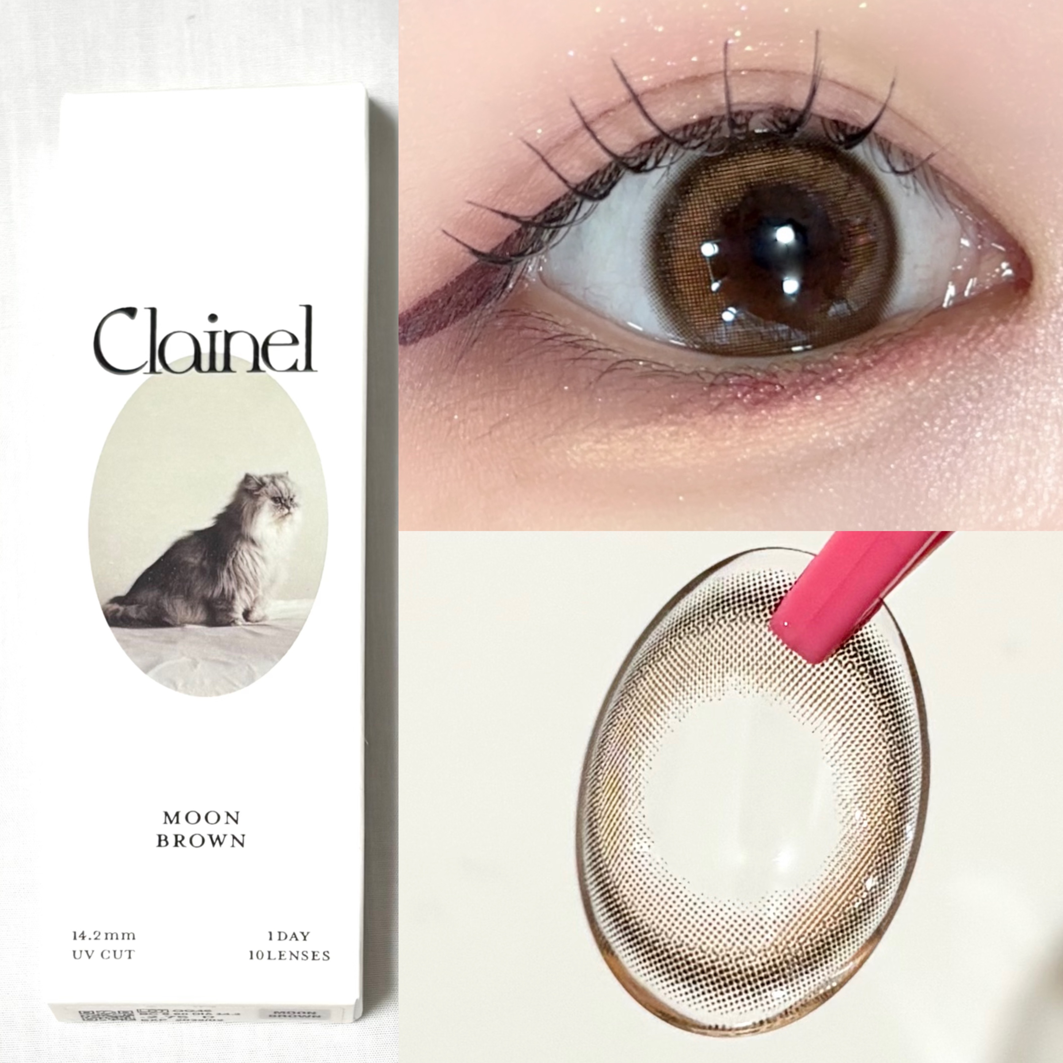 Clainel 1DAY/Clainel/ワンデー（１DAY）カラコンを使ったクチコミ（3枚目）