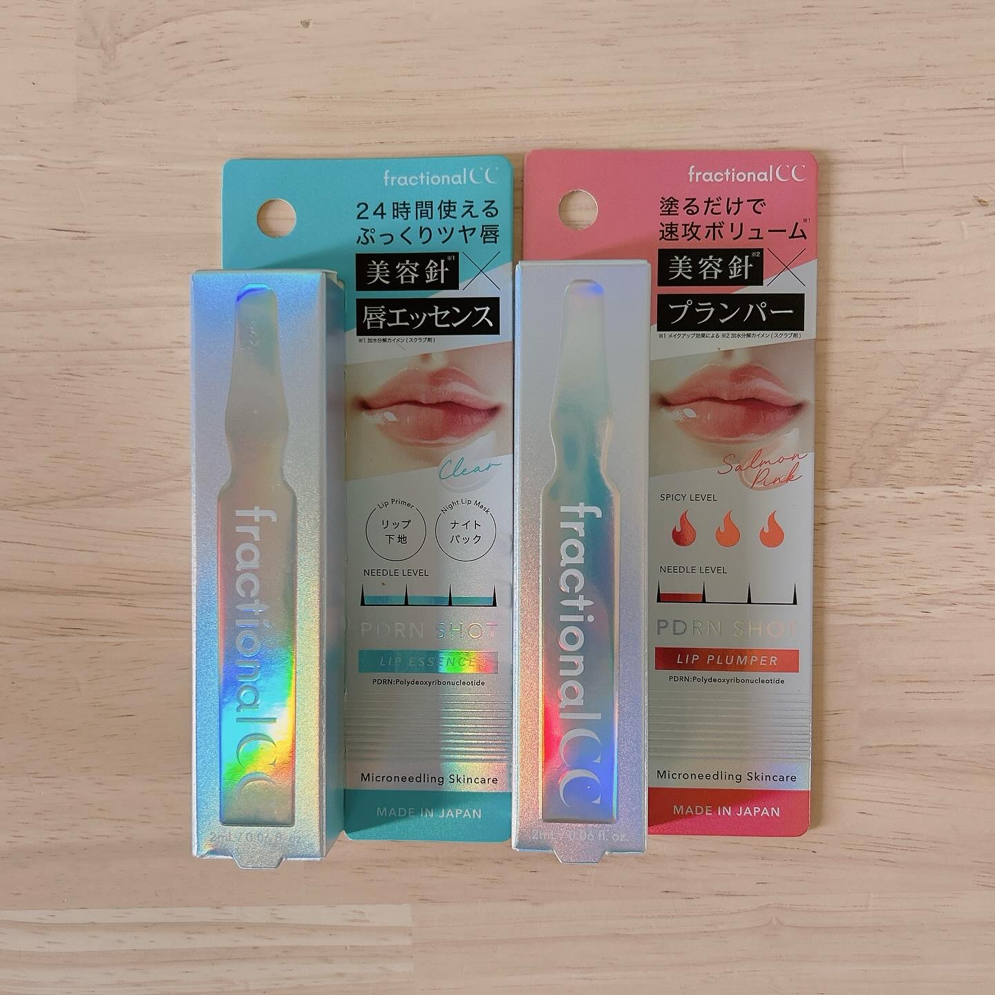 PDRNショット リッププランパー/fractionalCC/リッププランパーを使ったクチコミ（2枚目）