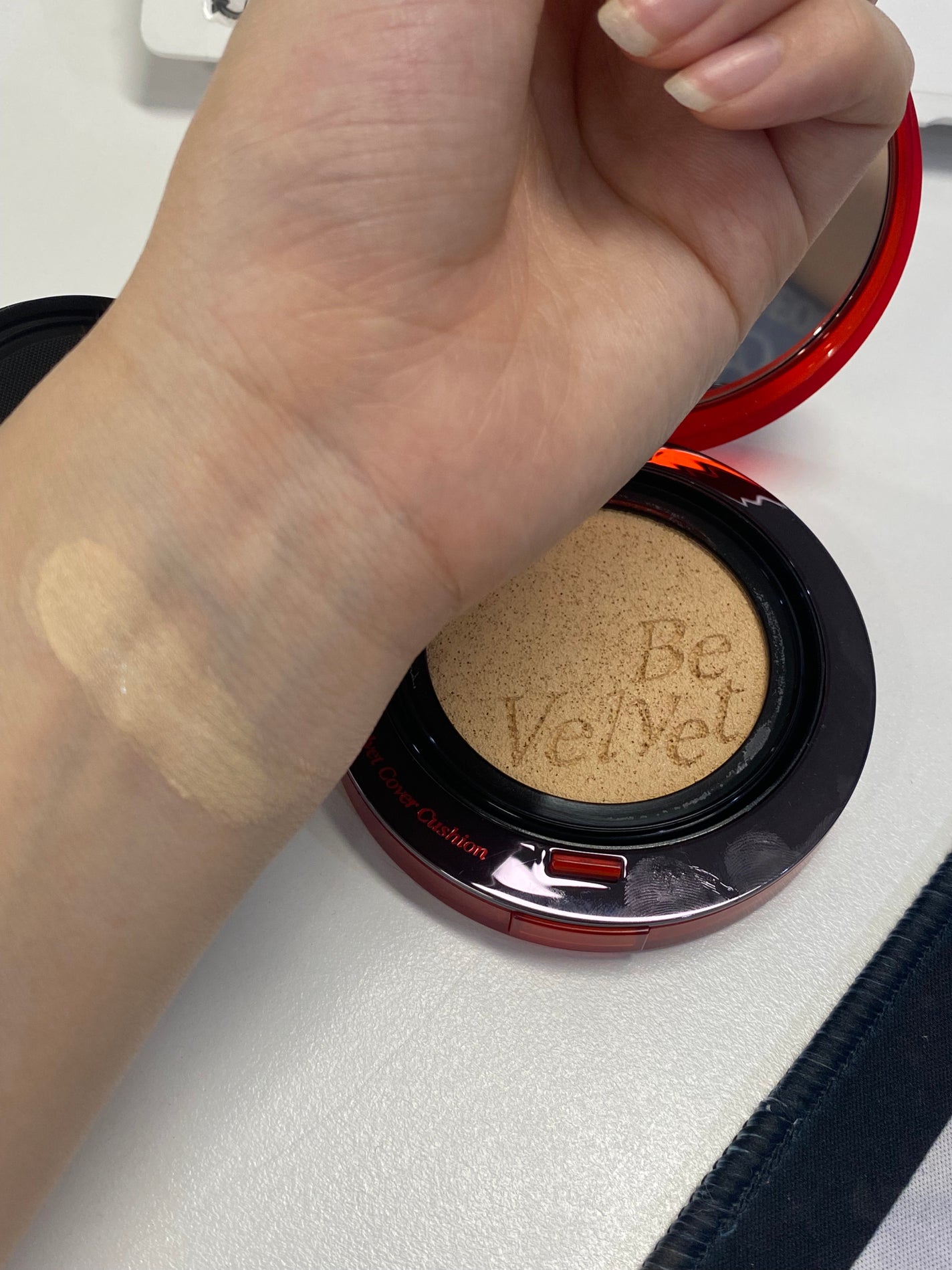 ビーベルベットカバークッション/espoir/クッションファンデーションを使ったクチコミ(3枚目)