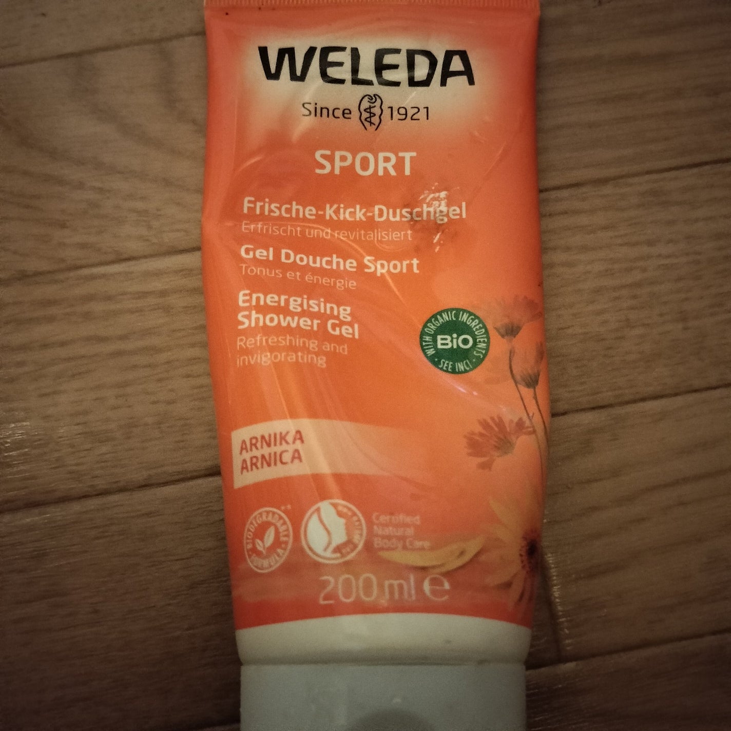 アルニカ スポーツシャワージェル/WELEDA/ボディソープを使ったクチコミ(1枚目)